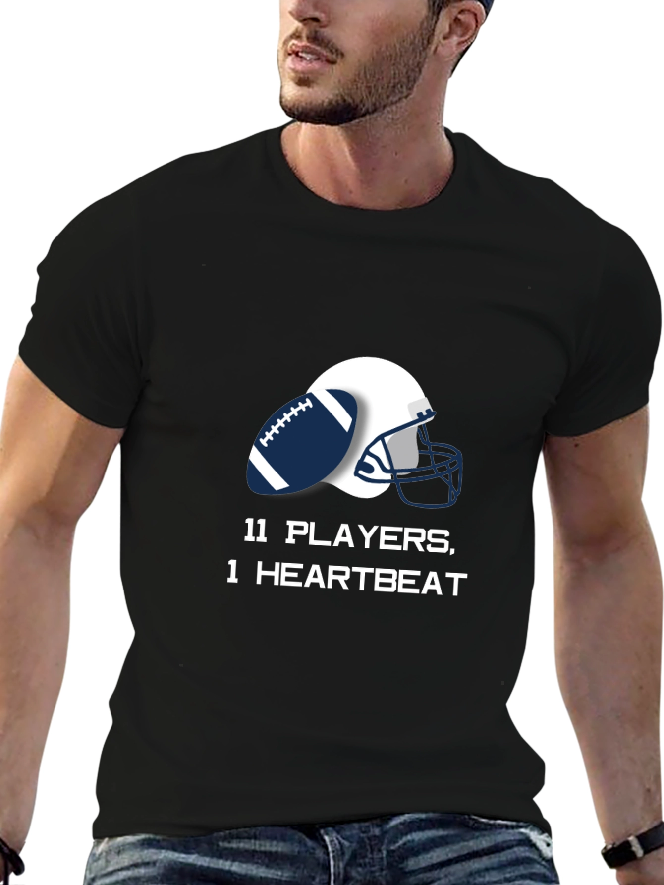 Football Team Unity Graphic Tee