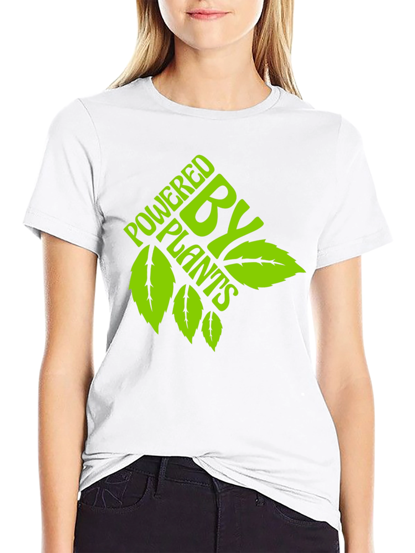 Powered by Plants Graphic Tee - Vegan T-Shirt