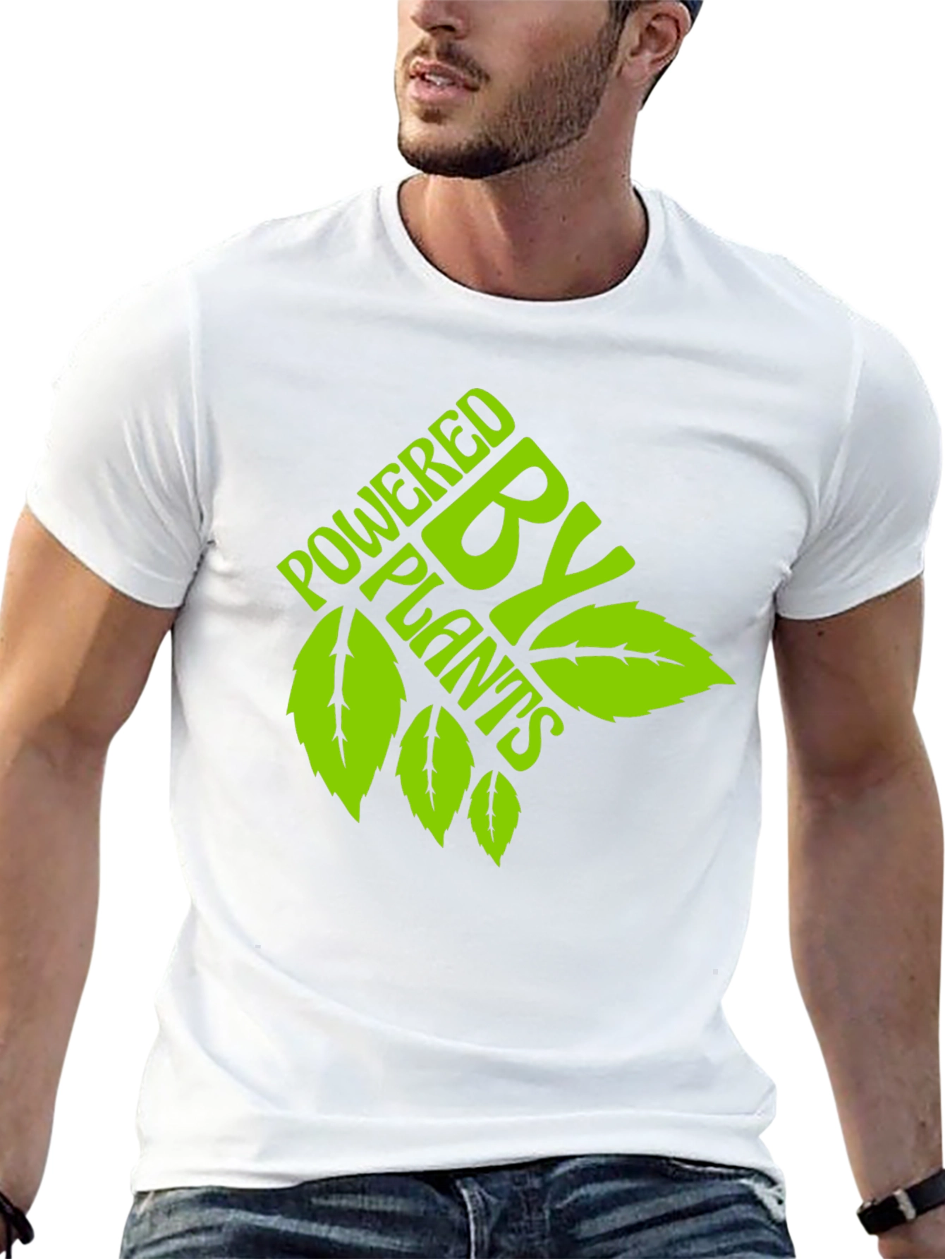 Powered by Plants Graphic Tee - Vegan T-Shirt