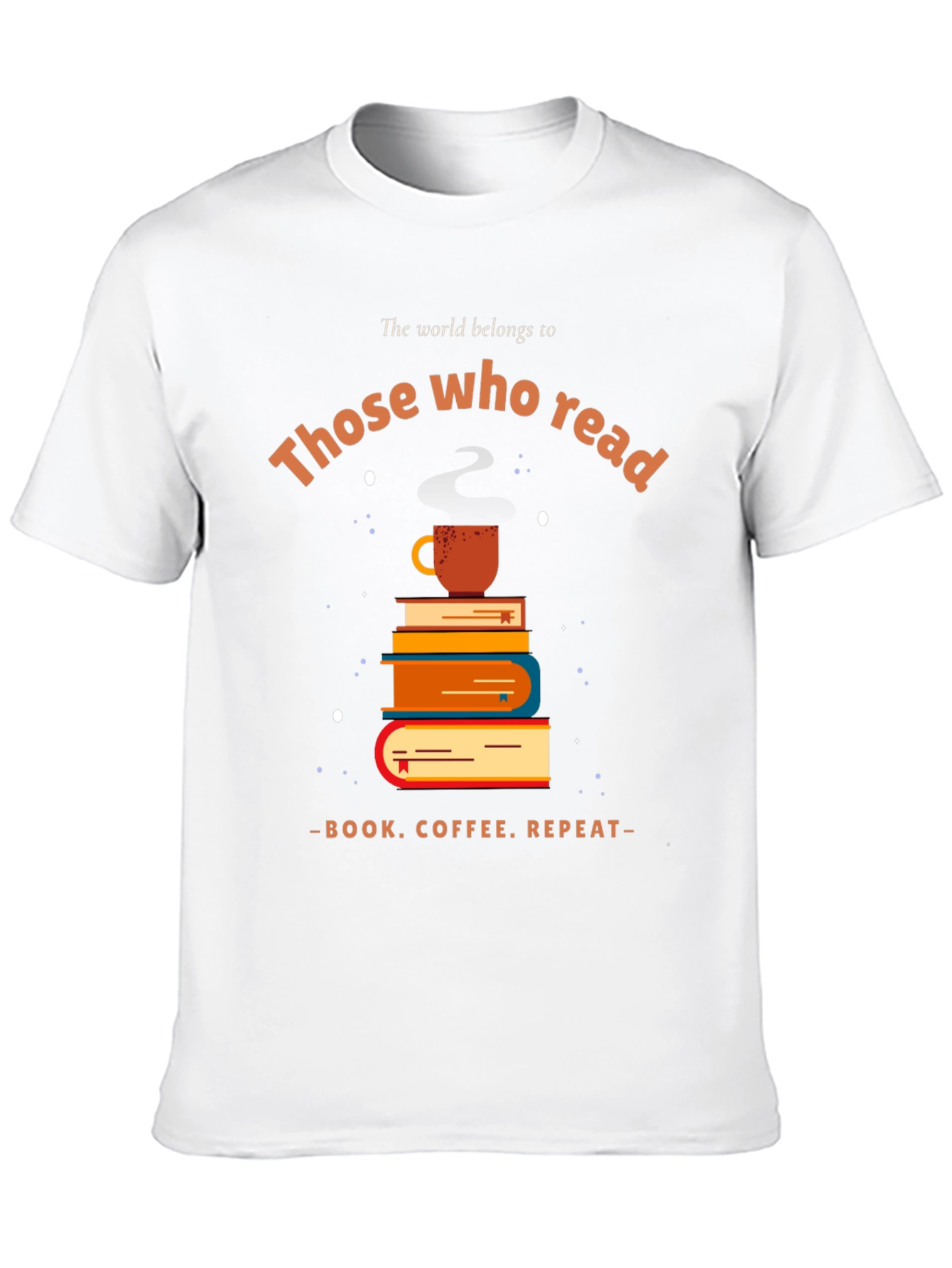 Book Lover T-Shirt: Read Coffee Repeat