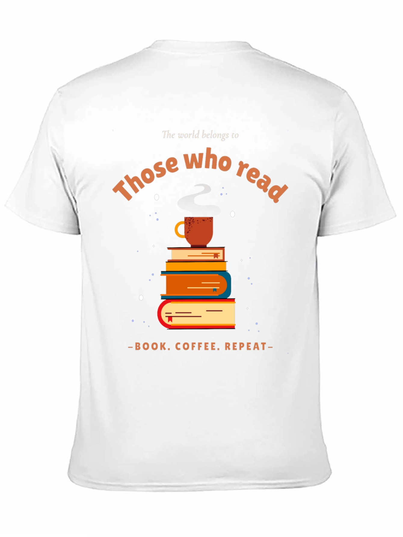 Book Lover T-Shirt: Read Coffee Repeat