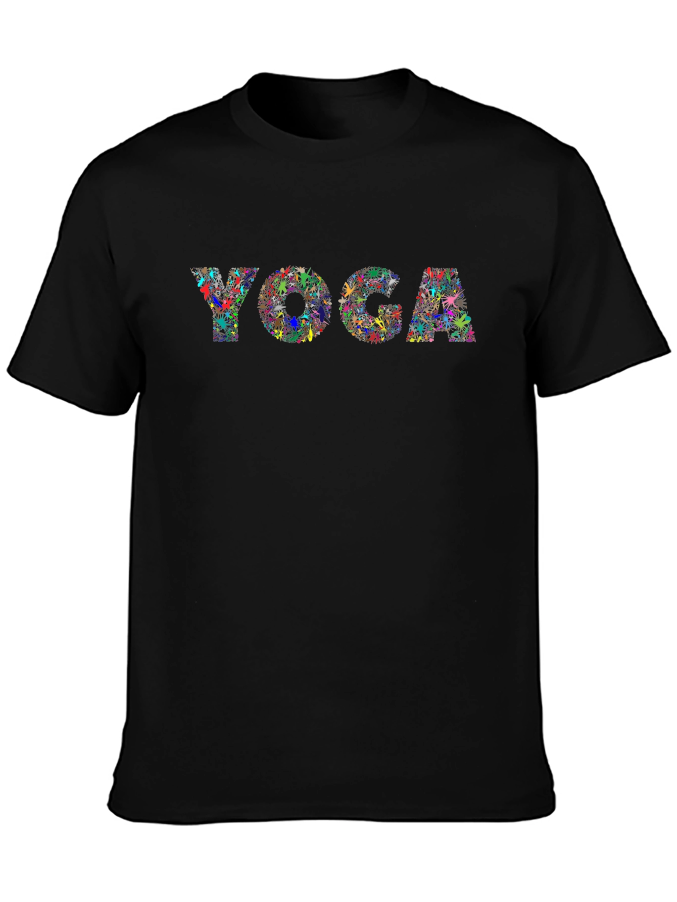 Yoga Graphic T-Shirt - Black