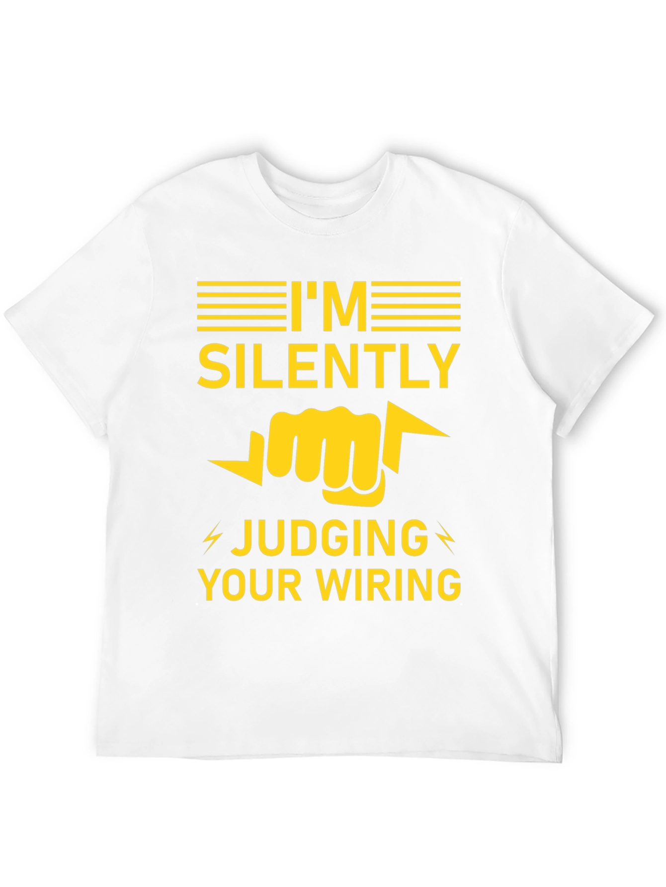 Silently Judging Your Wiring Electrician T-Shirt