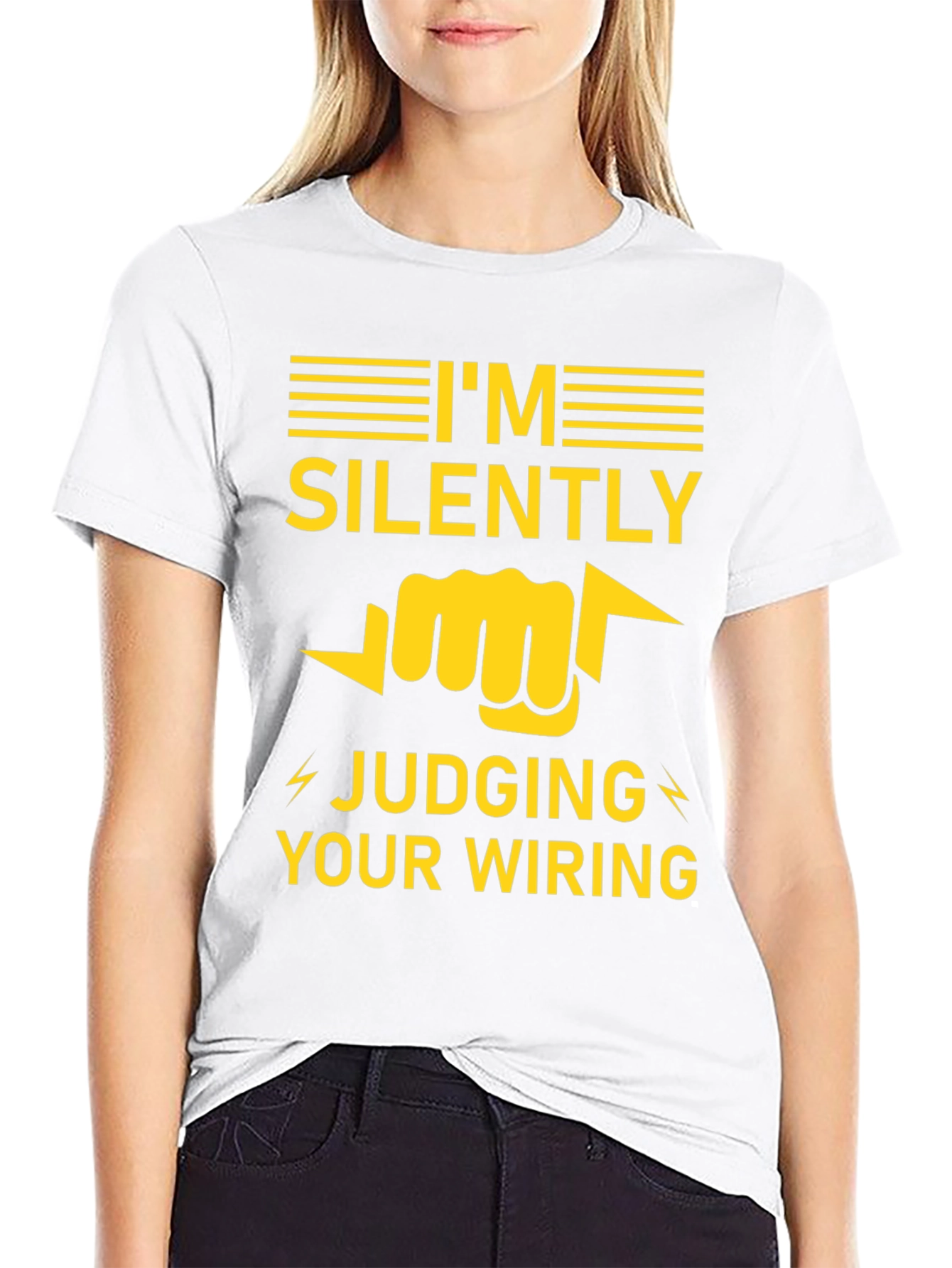 Silently Judging Your Wiring Electrician T-Shirt