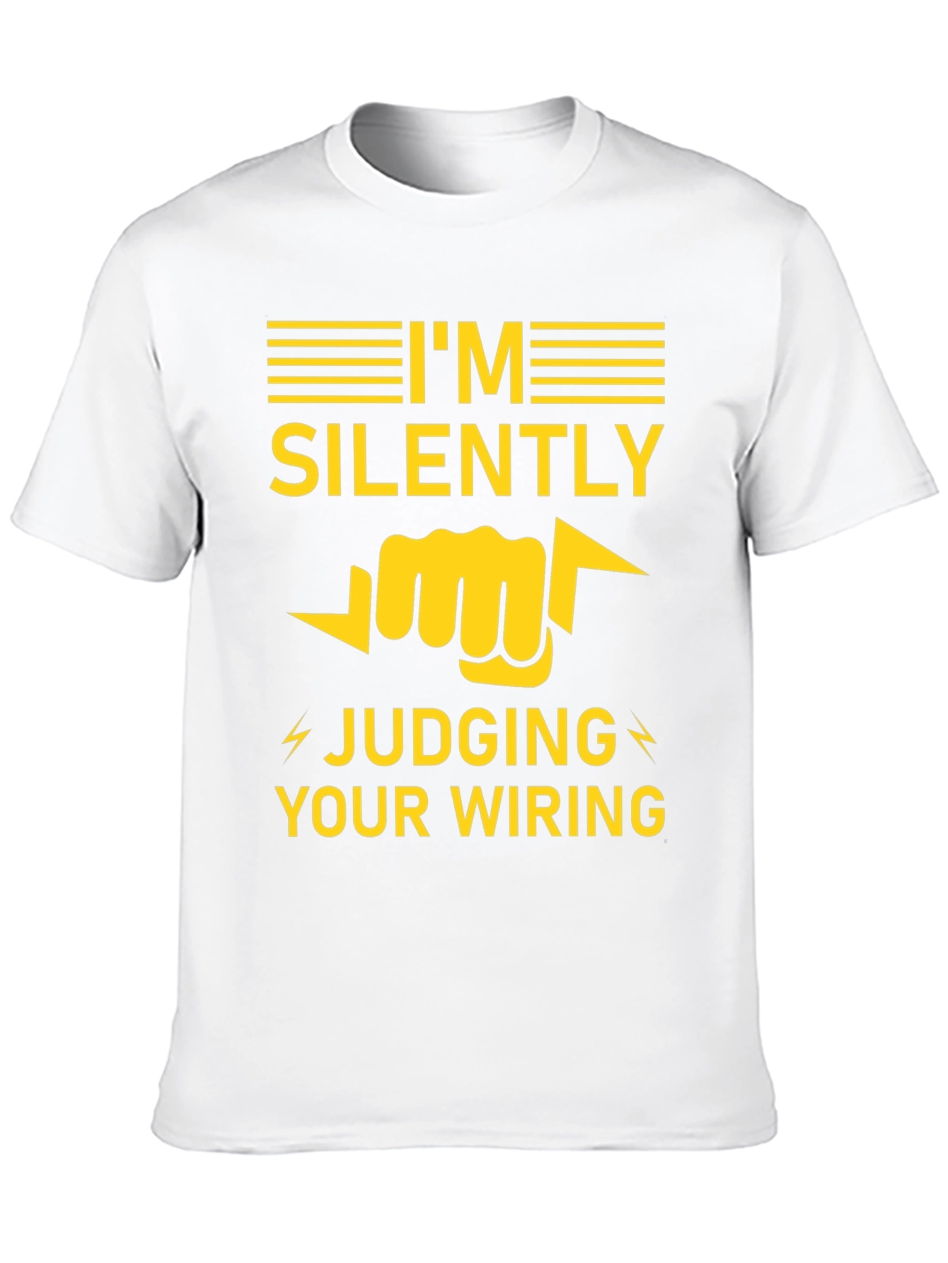 Silently Judging Your Wiring Electrician T-Shirt