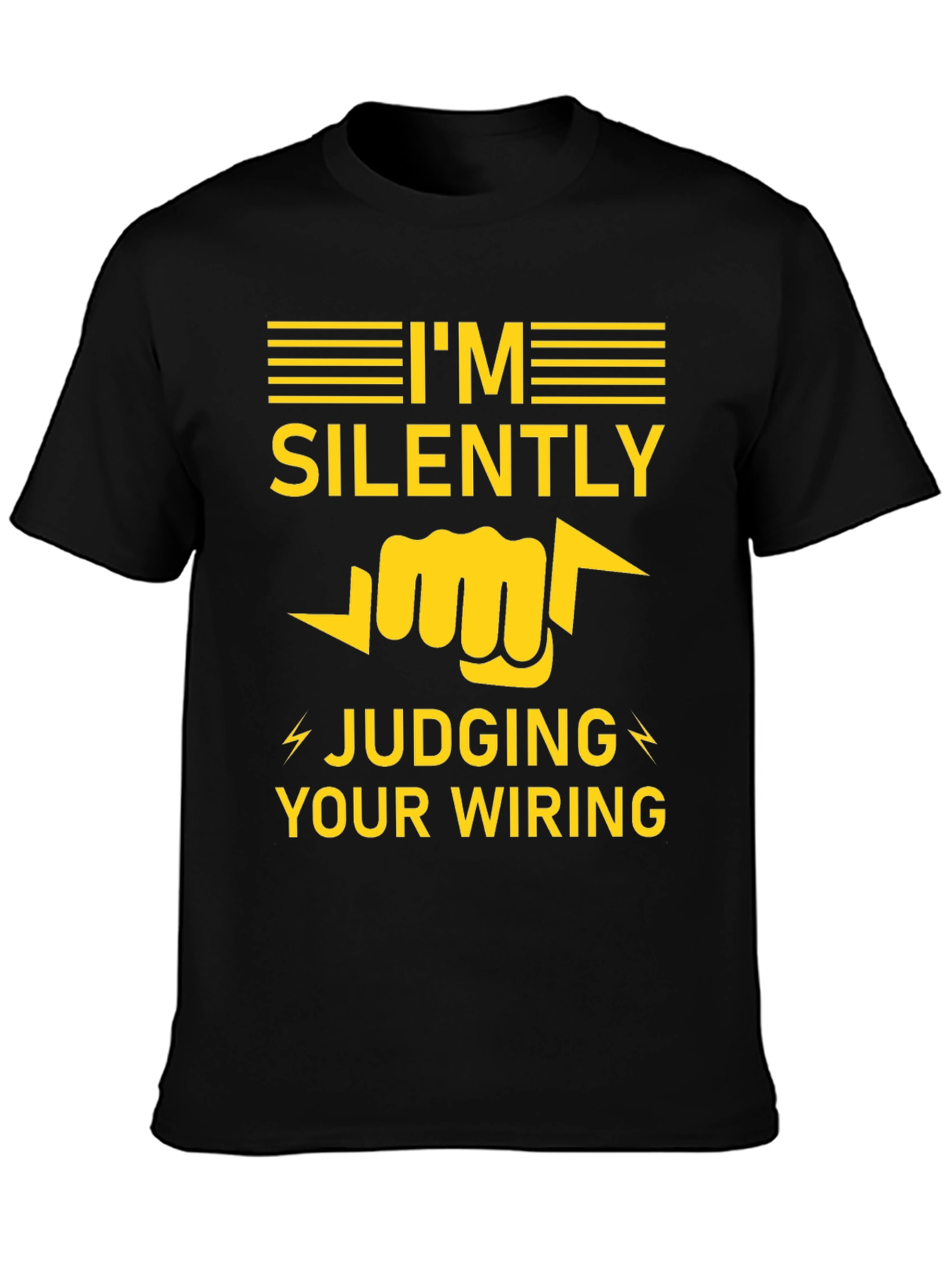 Silently Judging Your Wiring Electrician T-Shirt