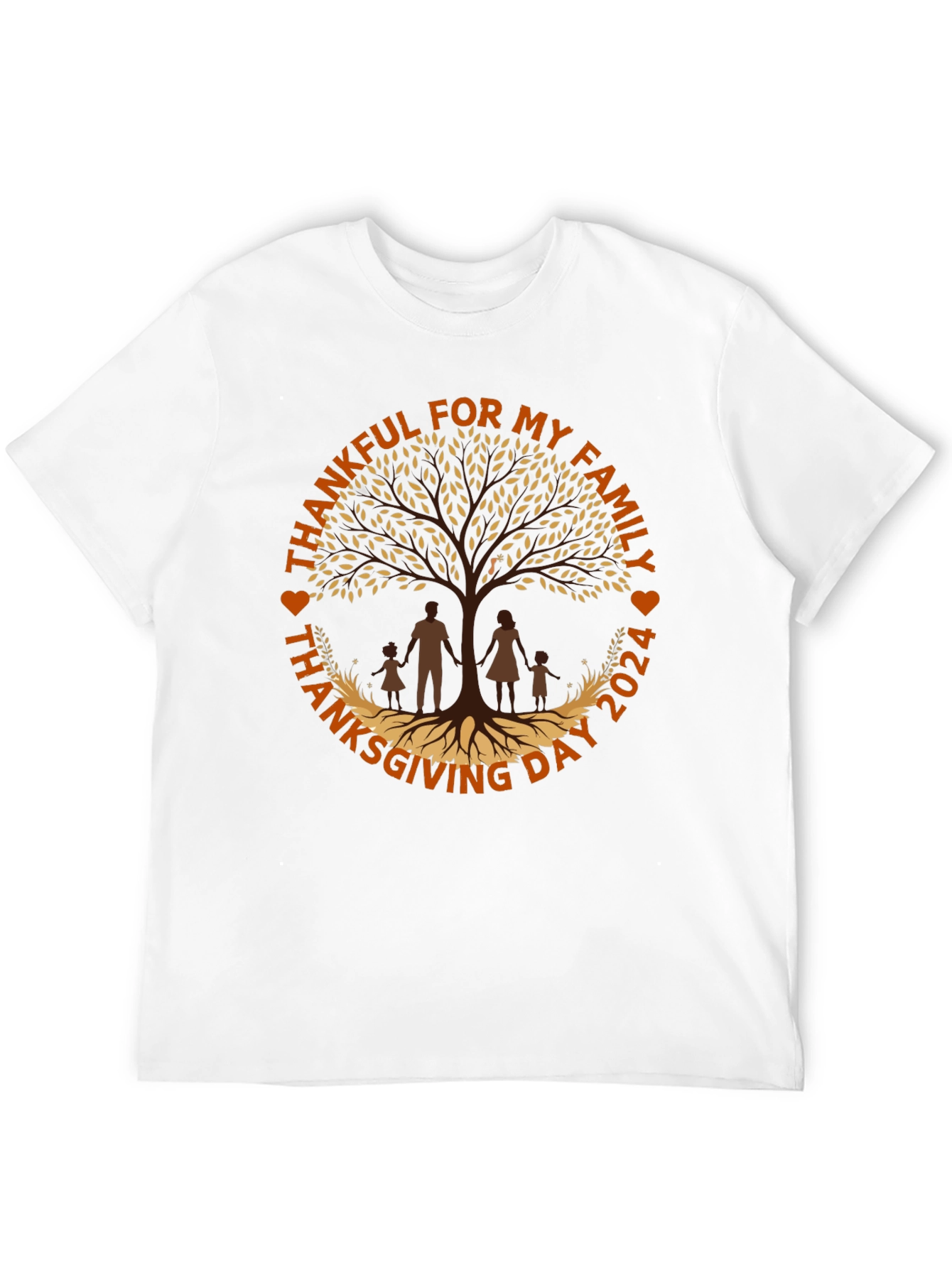 Thankful Family Thanksgiving 2024 T-Shirt