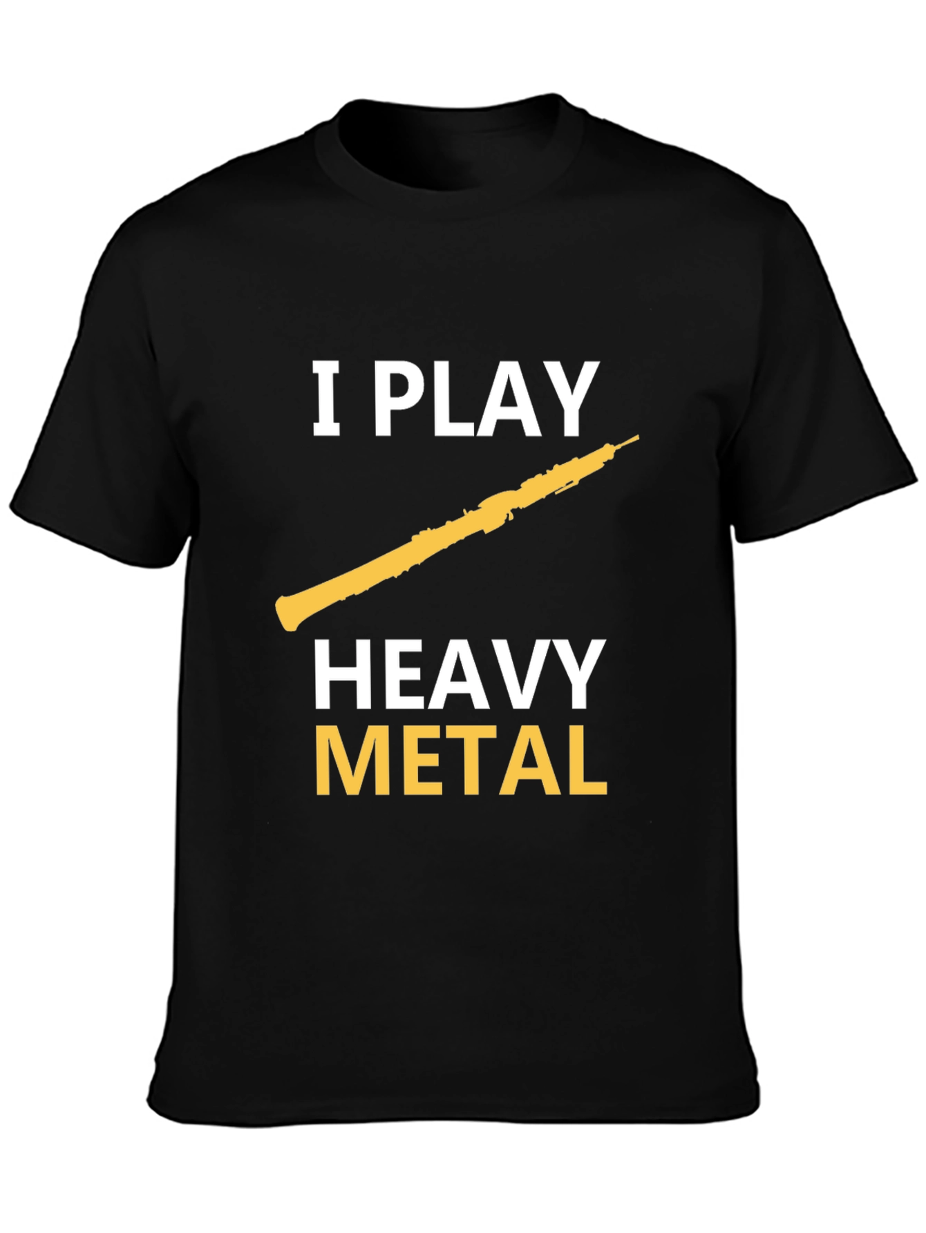 I Play Heavy Metal Clarinet T-Shirt