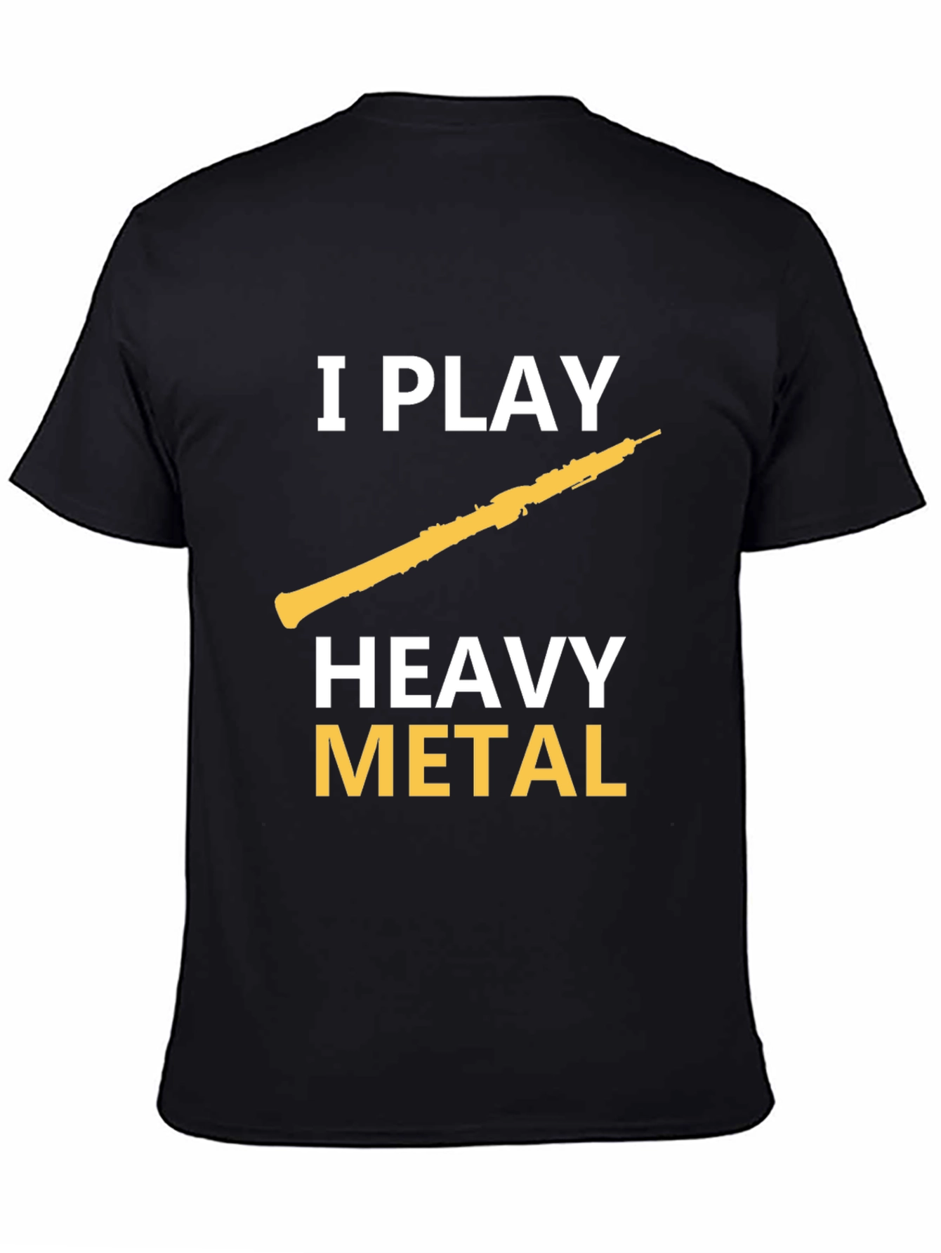 I Play Heavy Metal Clarinet T-Shirt
