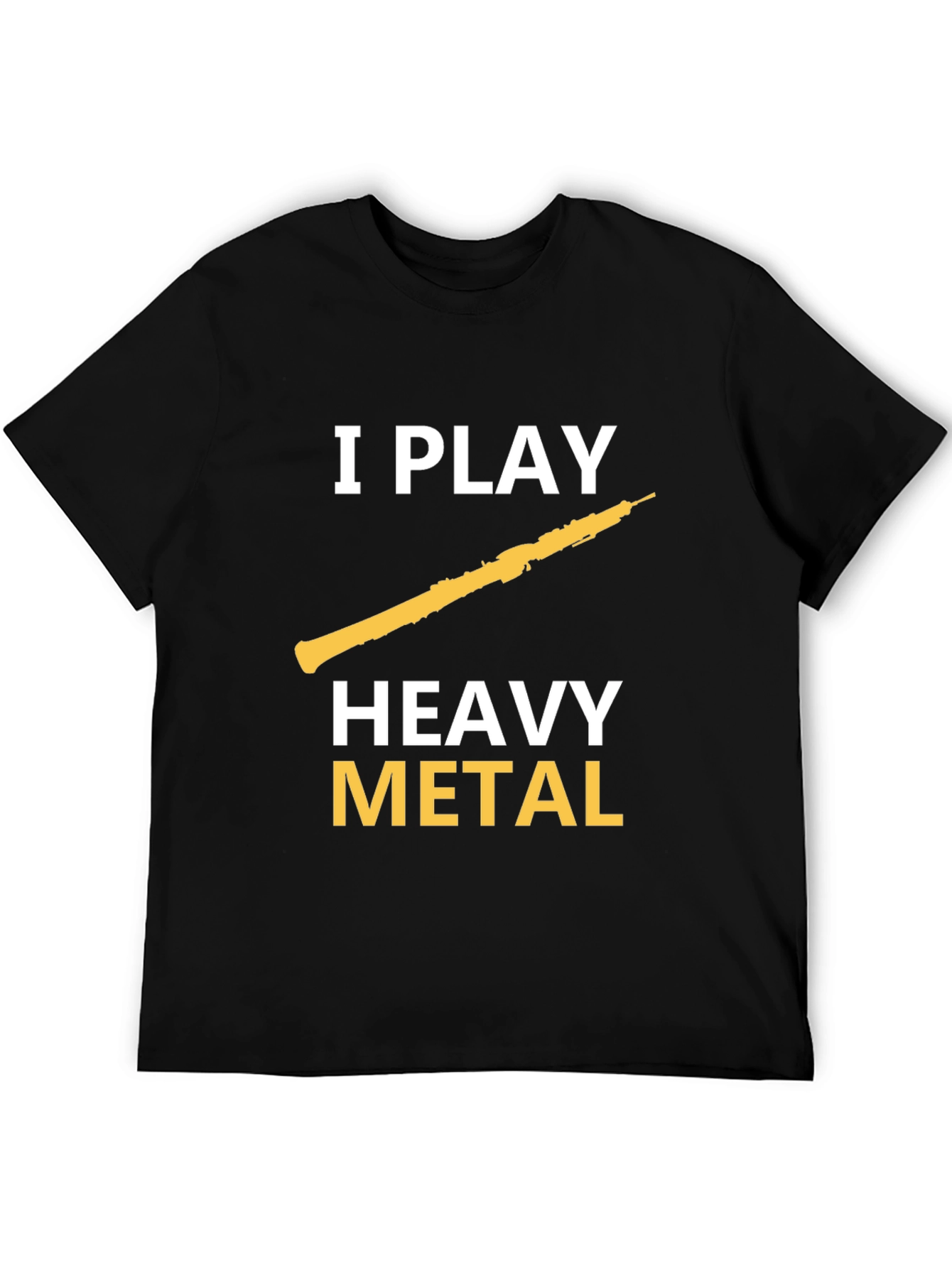I Play Heavy Metal Clarinet T-Shirt