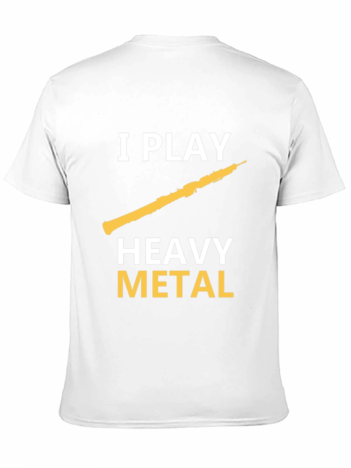 I Play Heavy Metal Clarinet T-Shirt