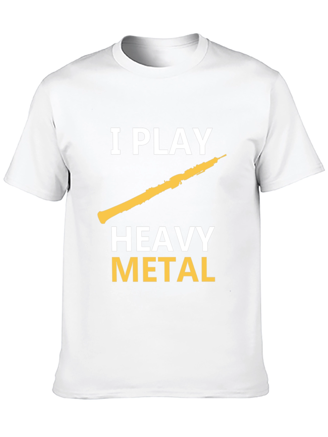 I Play Heavy Metal Clarinet T-Shirt
