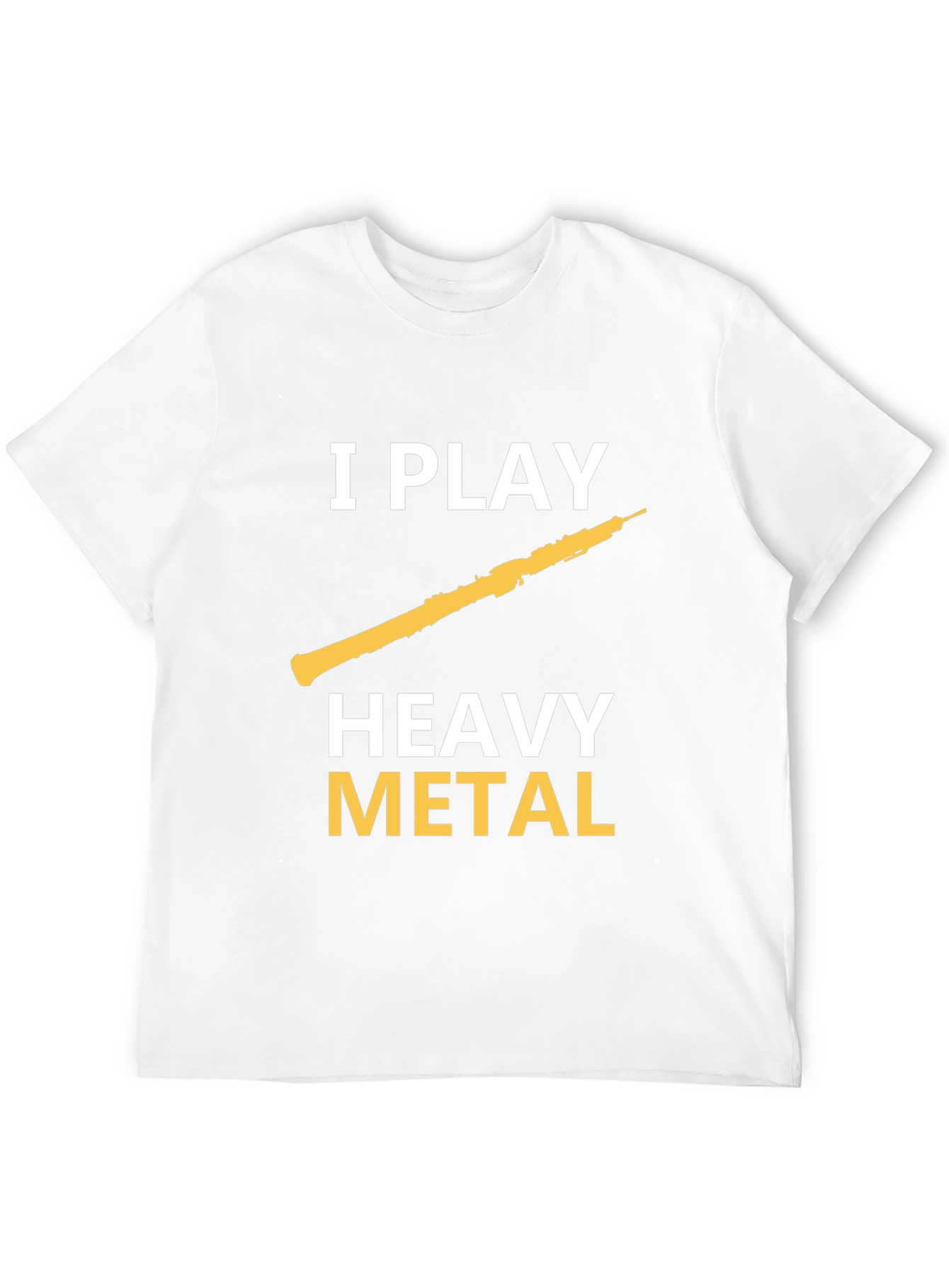 I Play Heavy Metal Clarinet T-Shirt