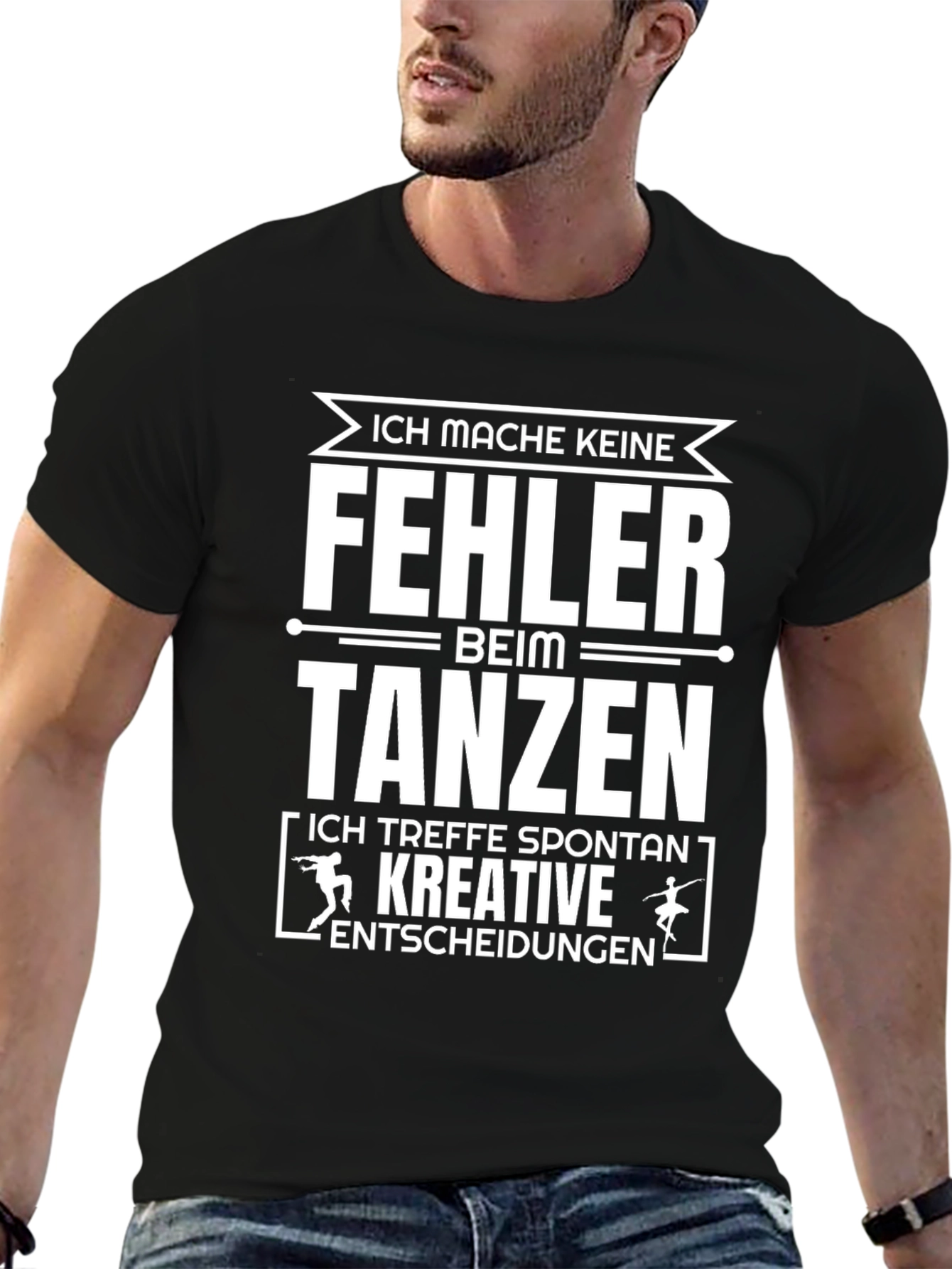 Funny German Dance T-Shirt - Ich mache keine Fehler