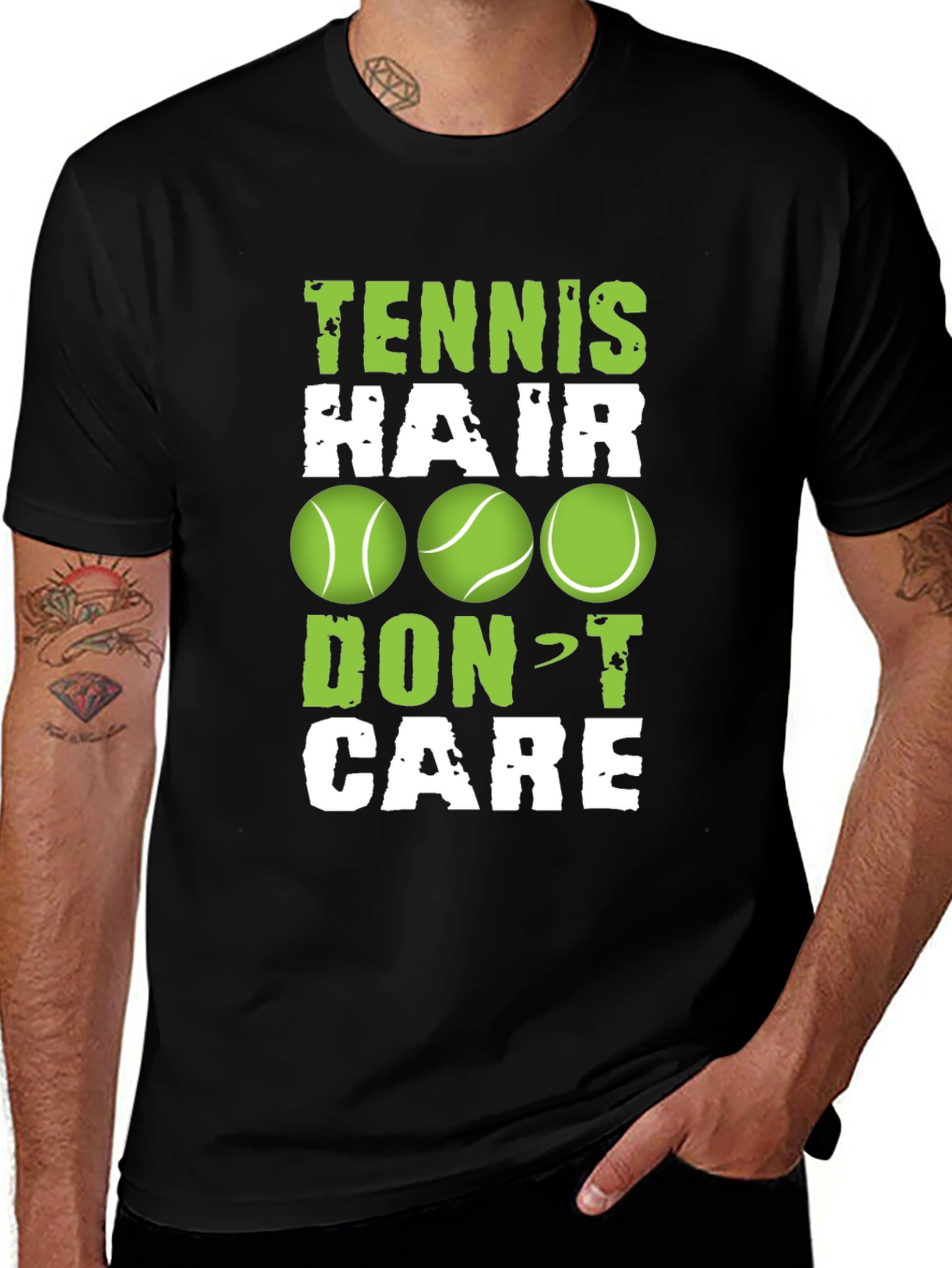 Tennis Hair Dont Care T-Shirt
