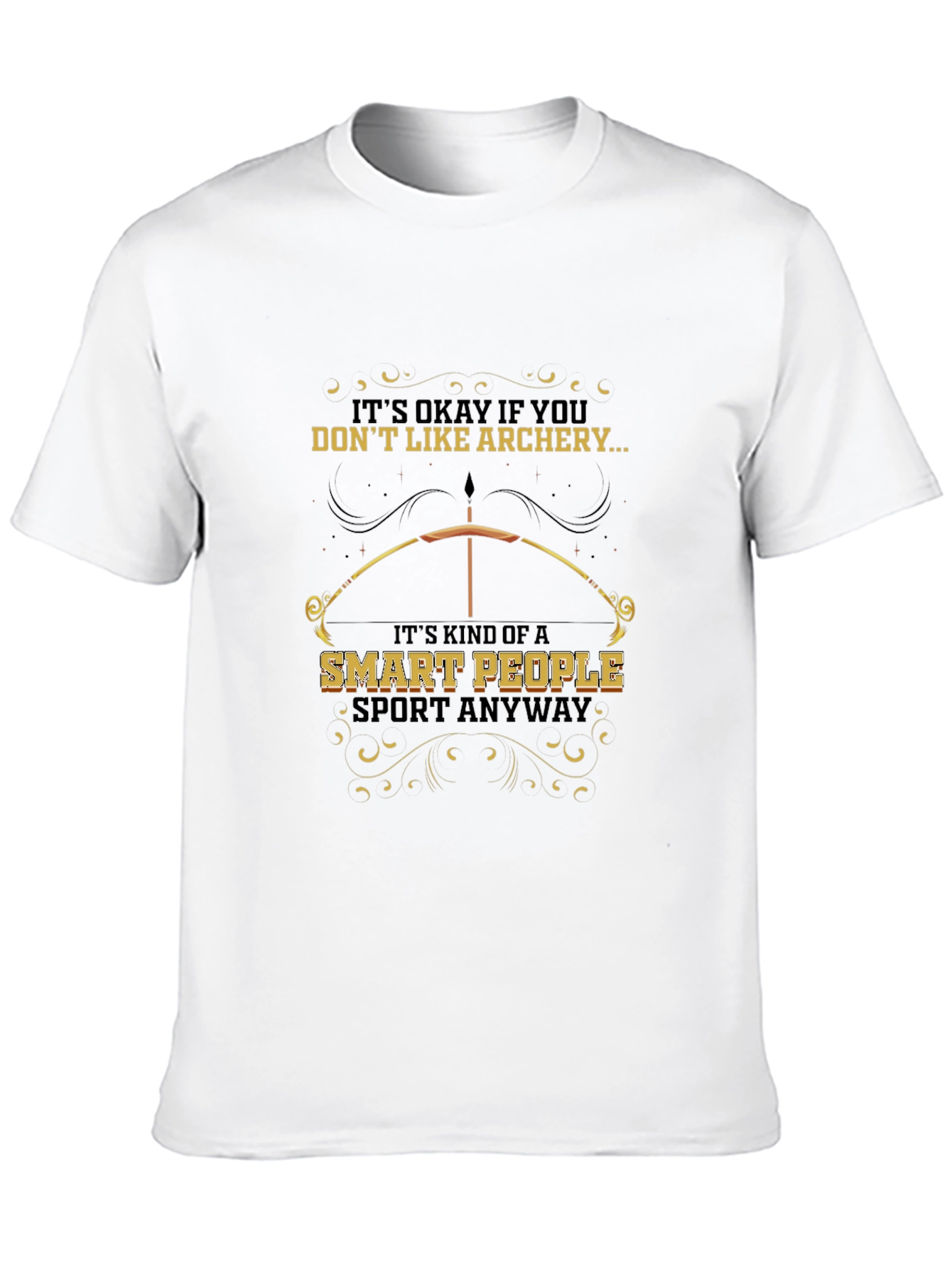 Funny Archery T-Shirt - Smart People Sport Tee