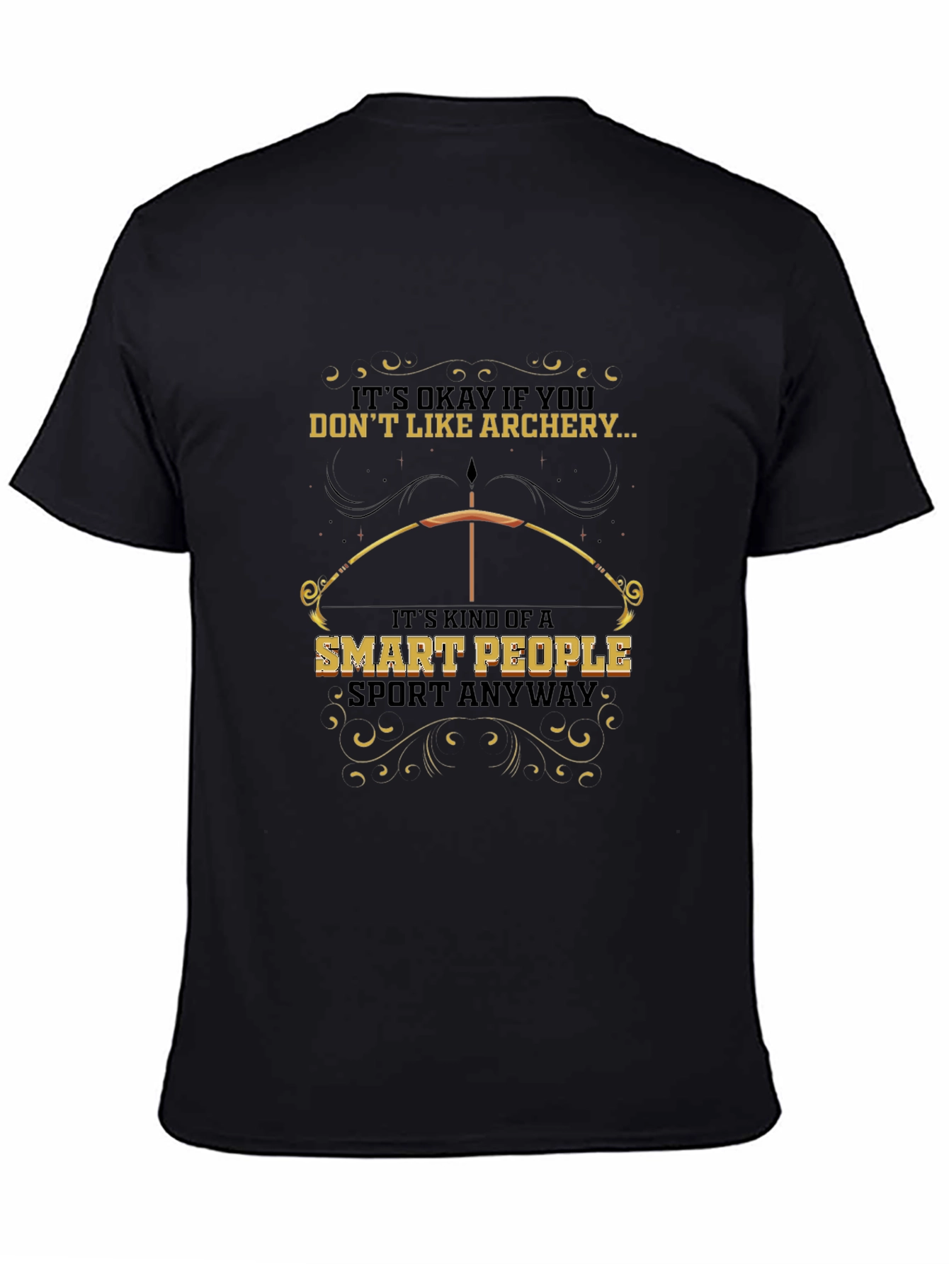 Funny Archery T-Shirt - Smart People Sport Tee