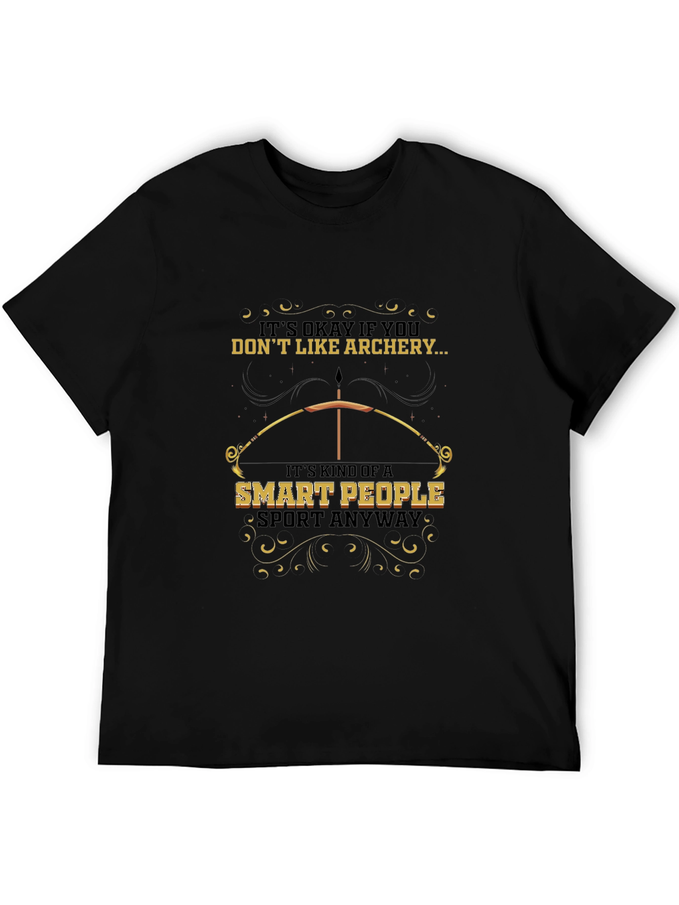 Funny Archery T-Shirt - Smart People Sport Tee