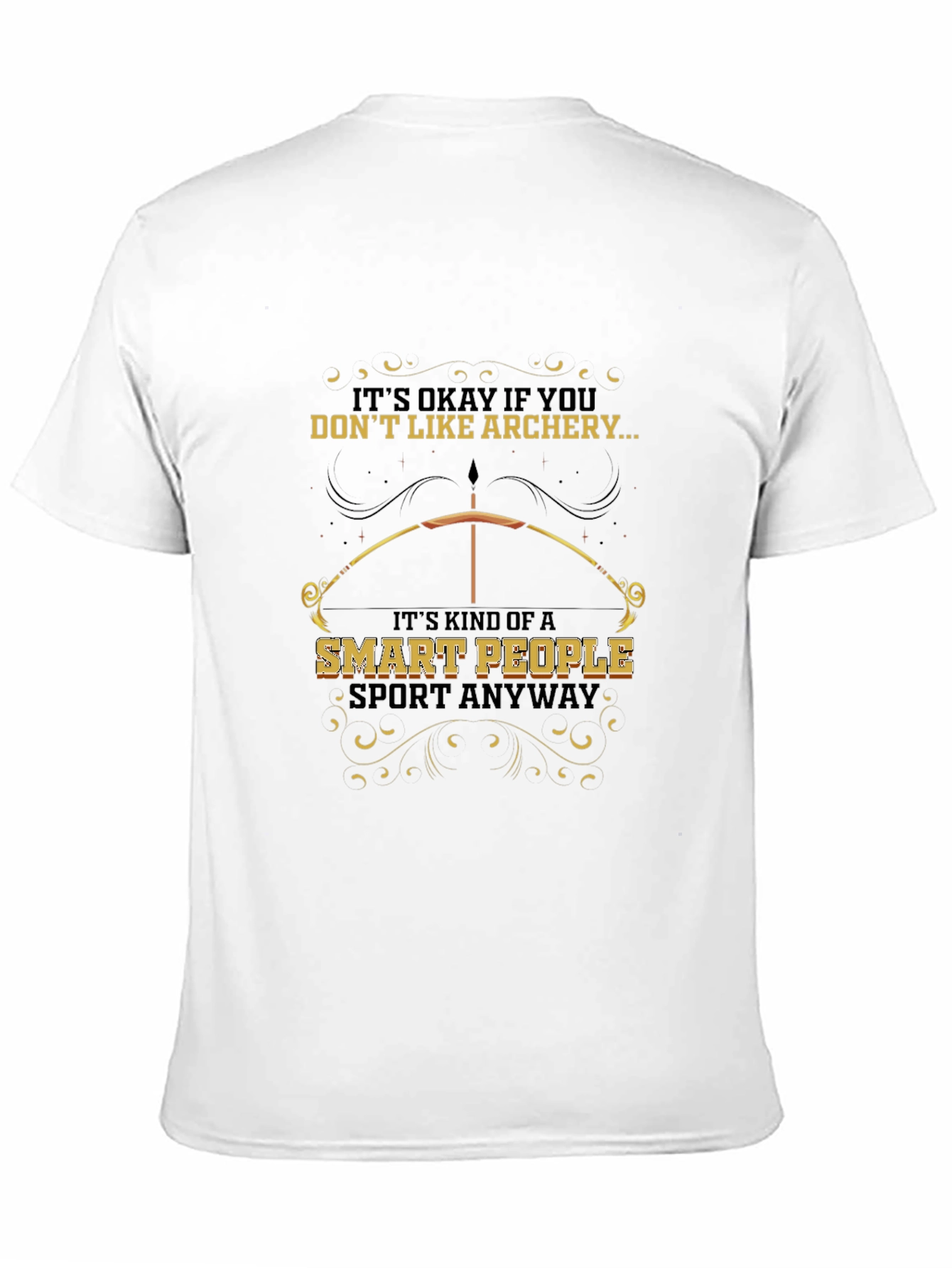 Funny Archery T-Shirt - Smart People Sport Tee