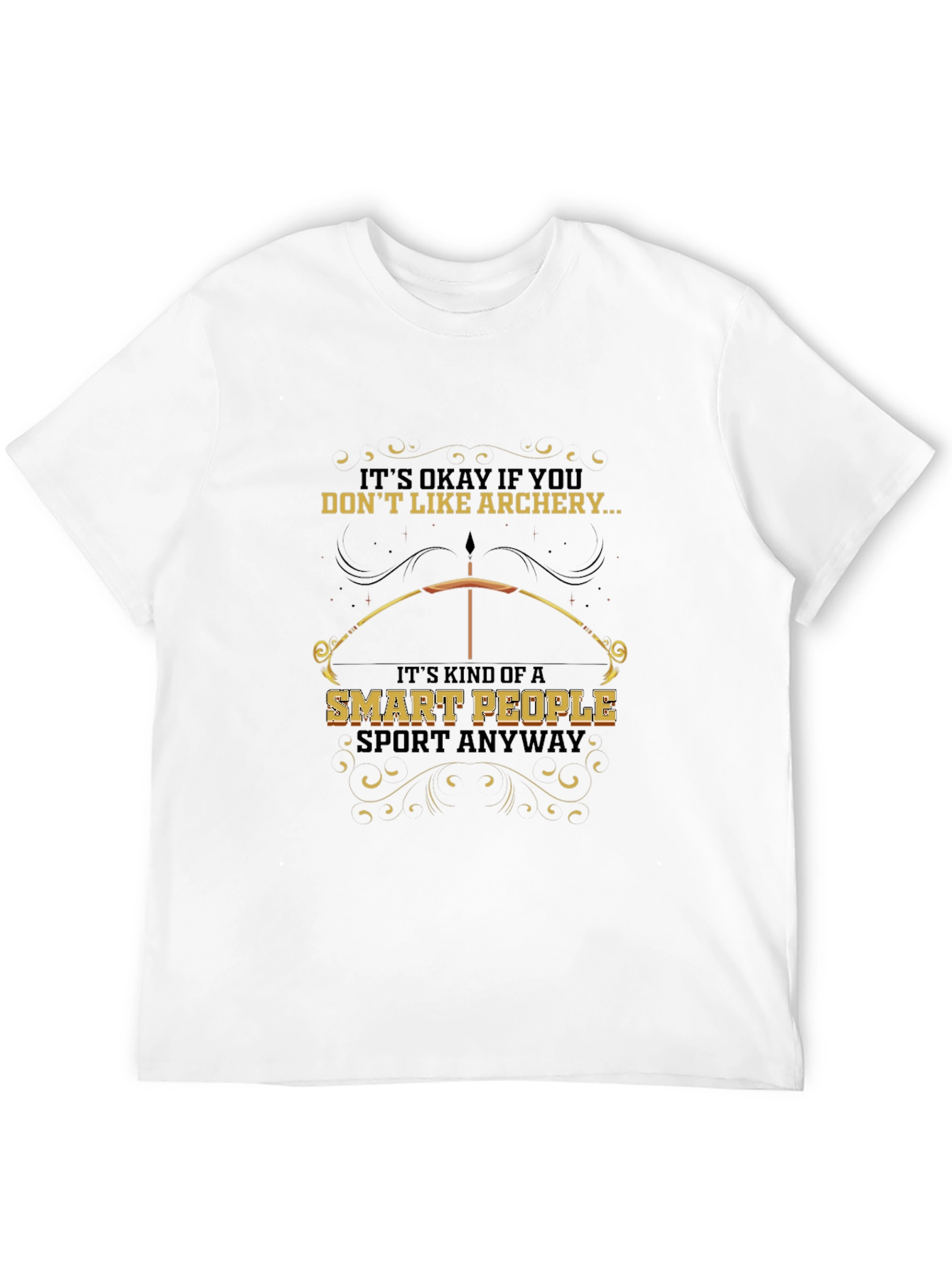 Funny Archery T-Shirt - Smart People Sport Tee