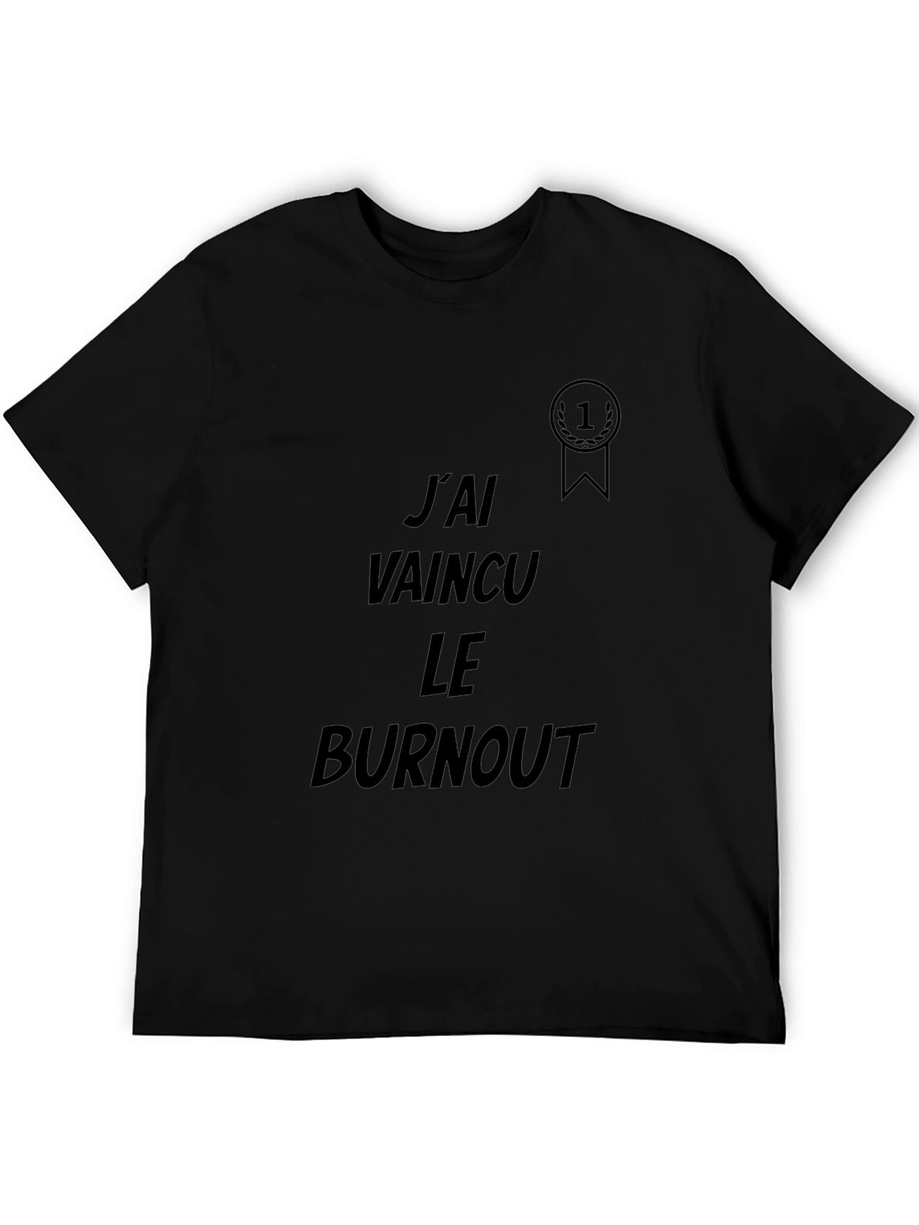 Burnout Survivor Tee - Unisex Black T-Shirt
