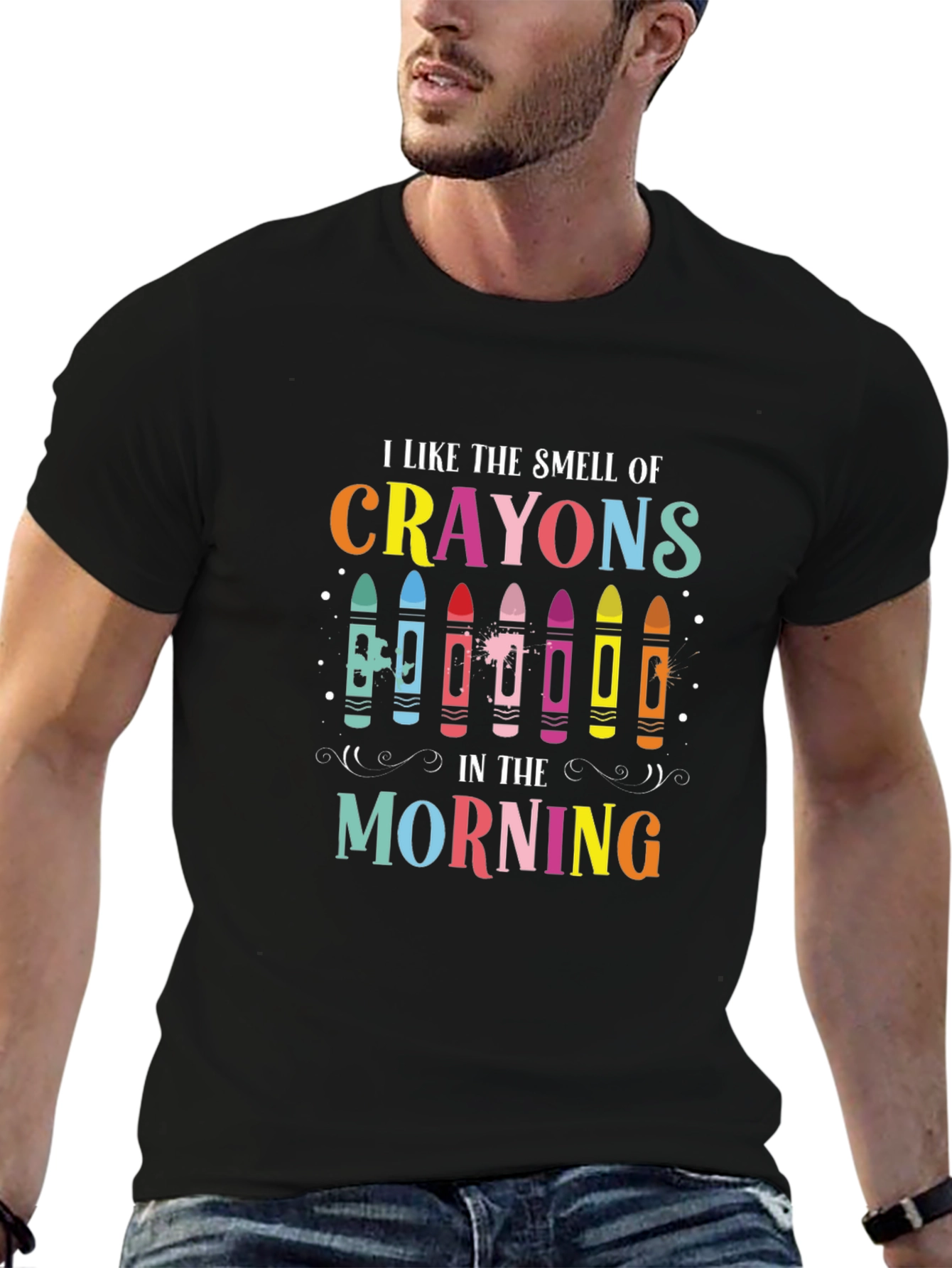 I Like the Smell of Crayons T-Shirt