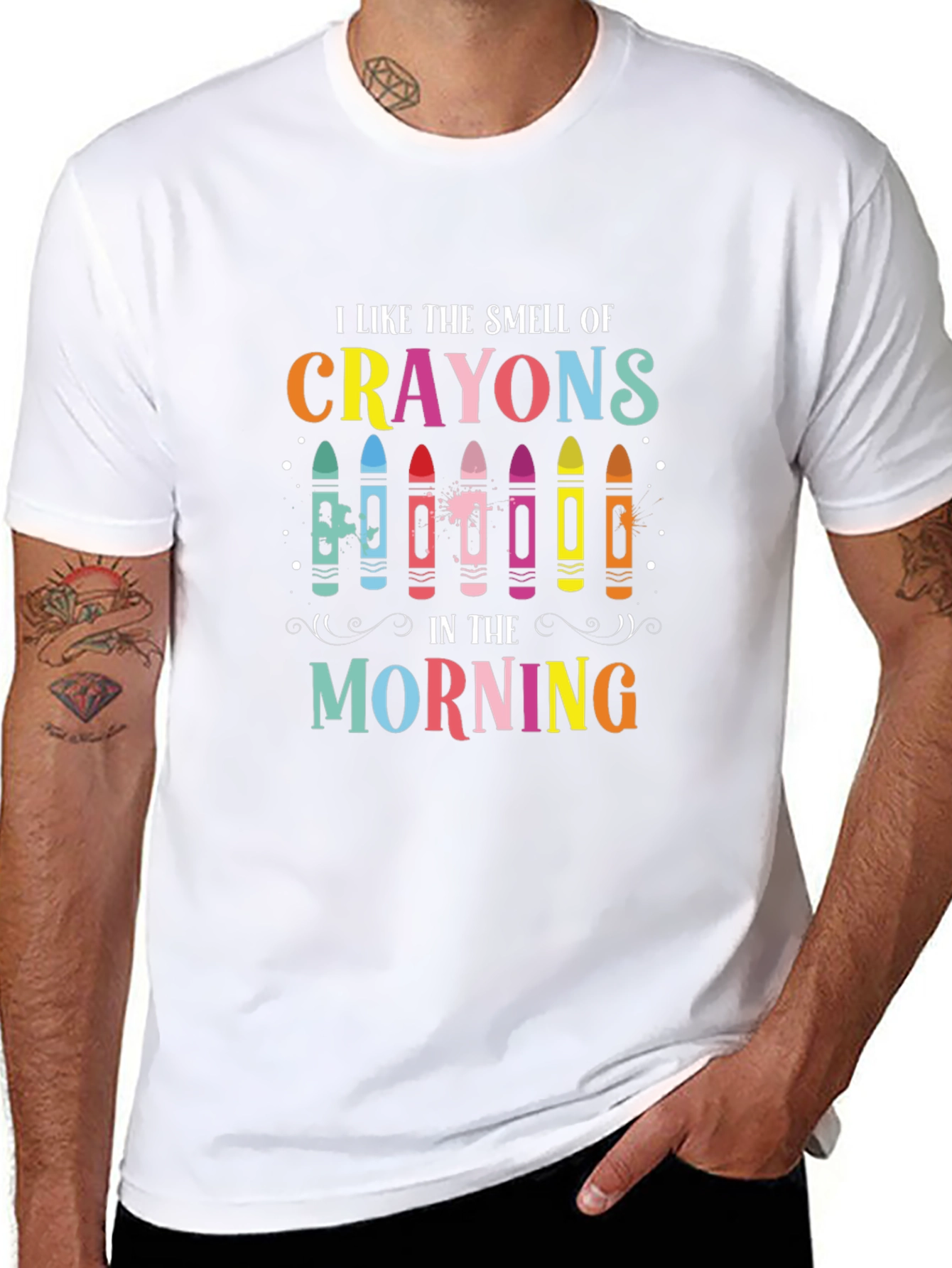 I Like the Smell of Crayons T-Shirt