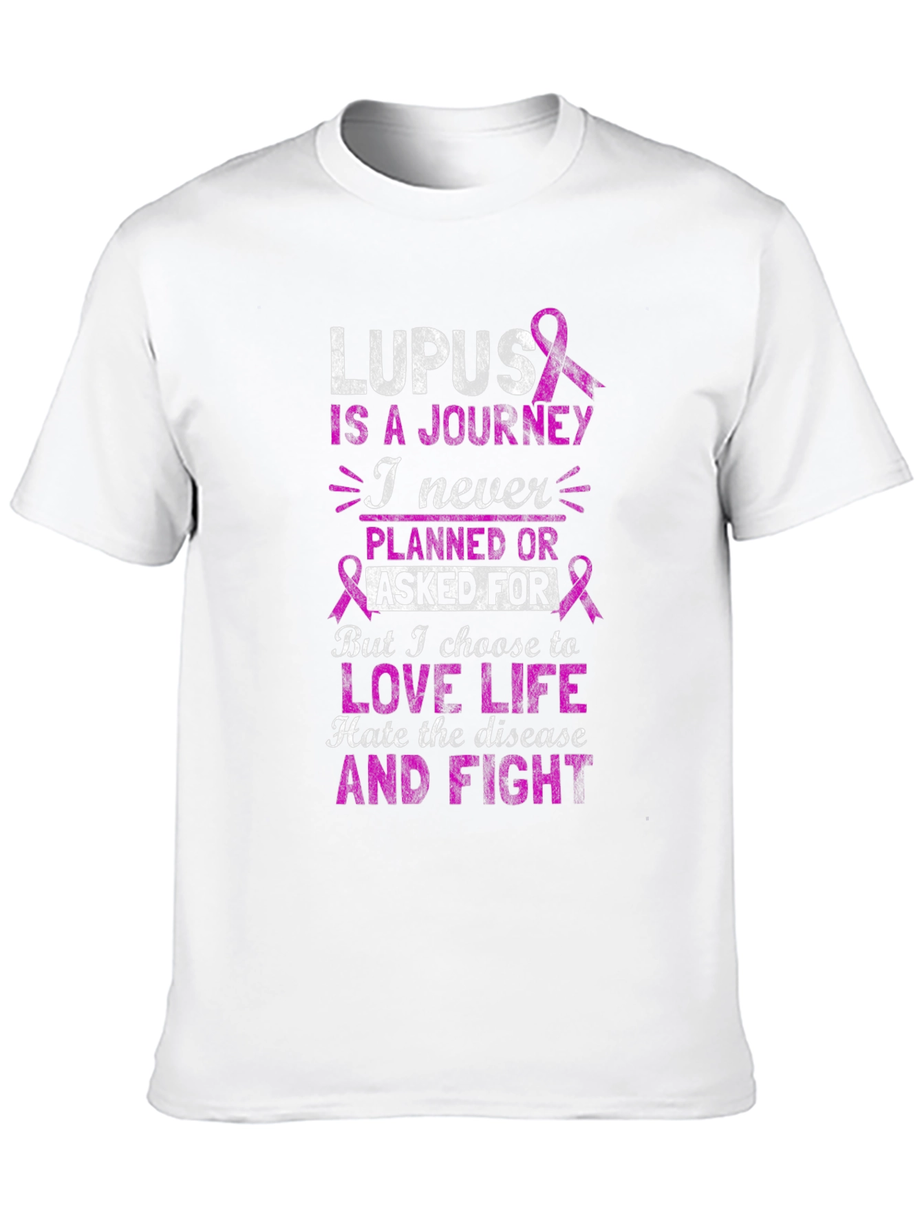 Lupus Awareness T-Shirt - Never Planned Journey