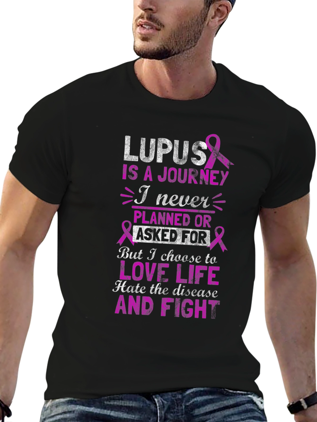 Lupus Awareness T-Shirt - Never Planned Journey
