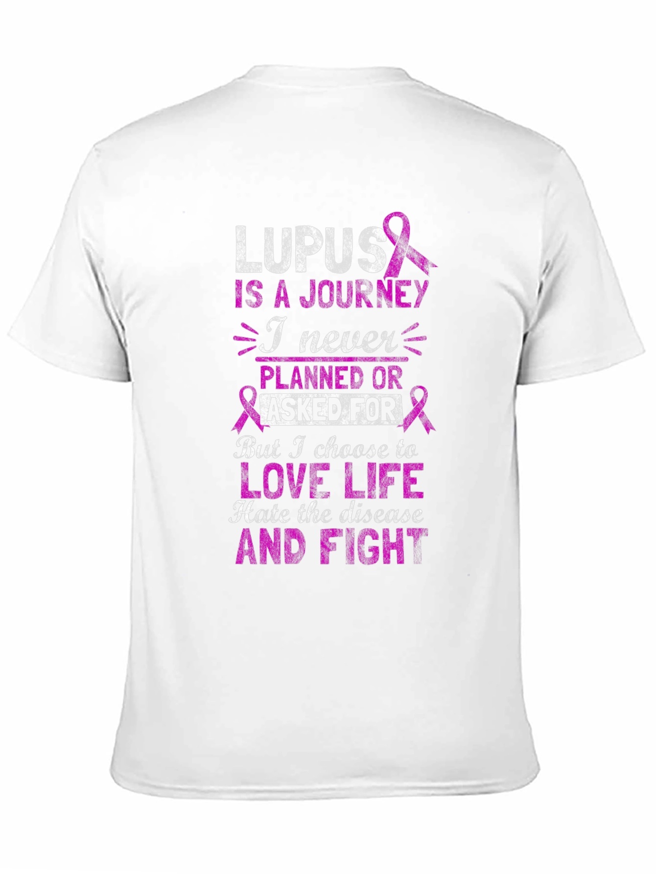 Lupus Awareness T-Shirt - Never Planned Journey