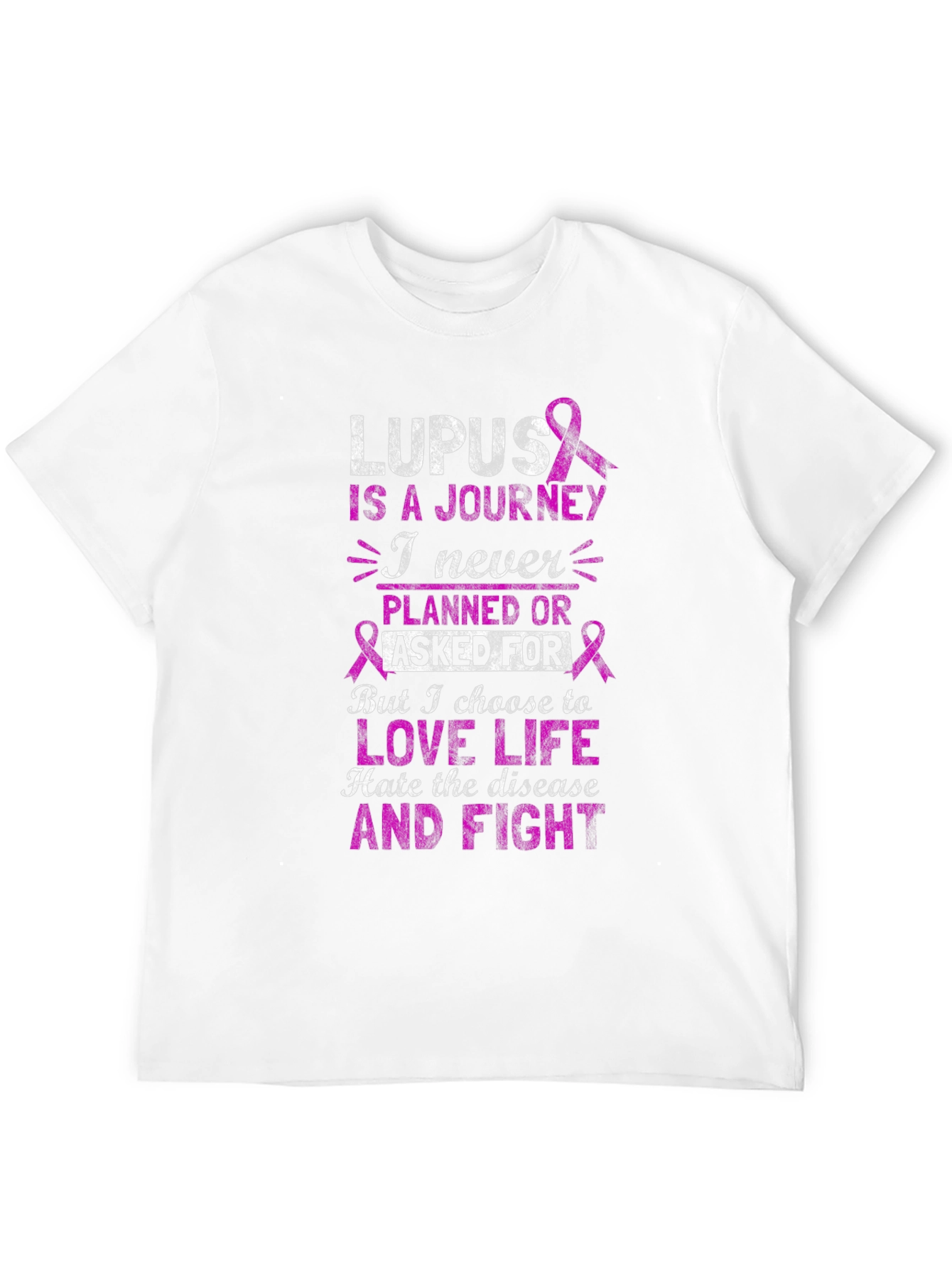 Lupus Awareness T-Shirt - Never Planned Journey