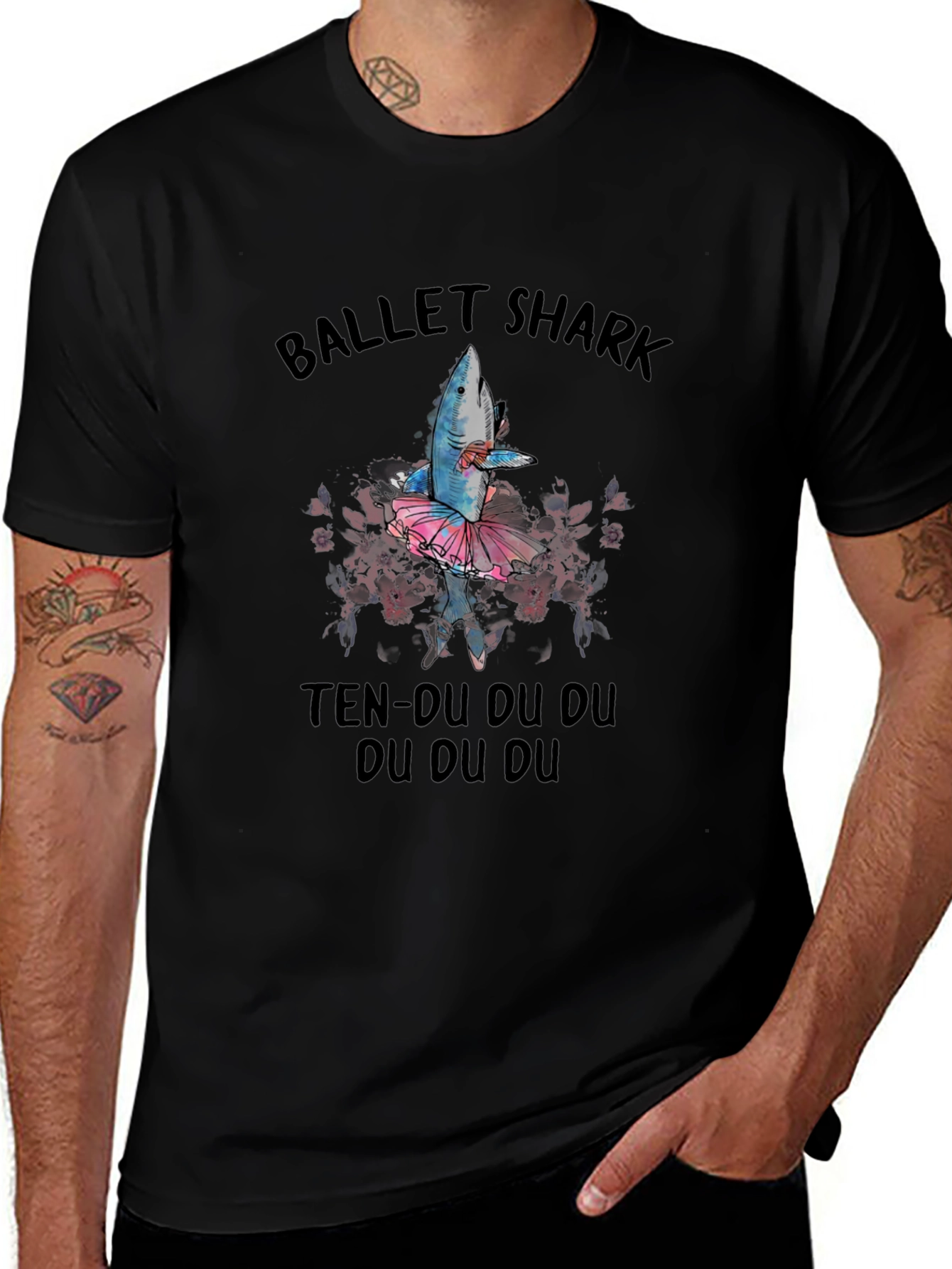 Ballet Shark T-Shirt - Funny Dance Tee