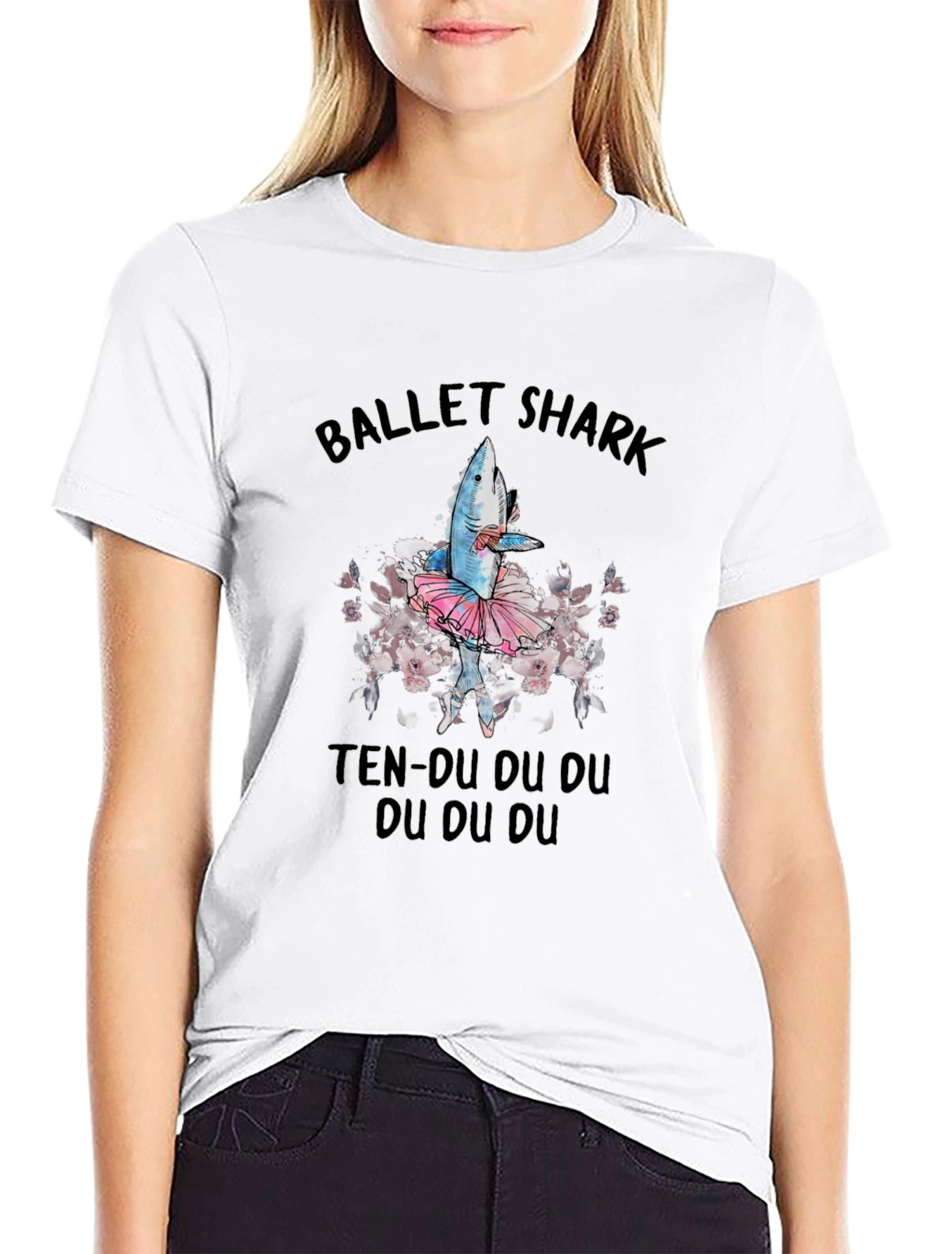 Ballet Shark T-Shirt - Funny Dance Tee