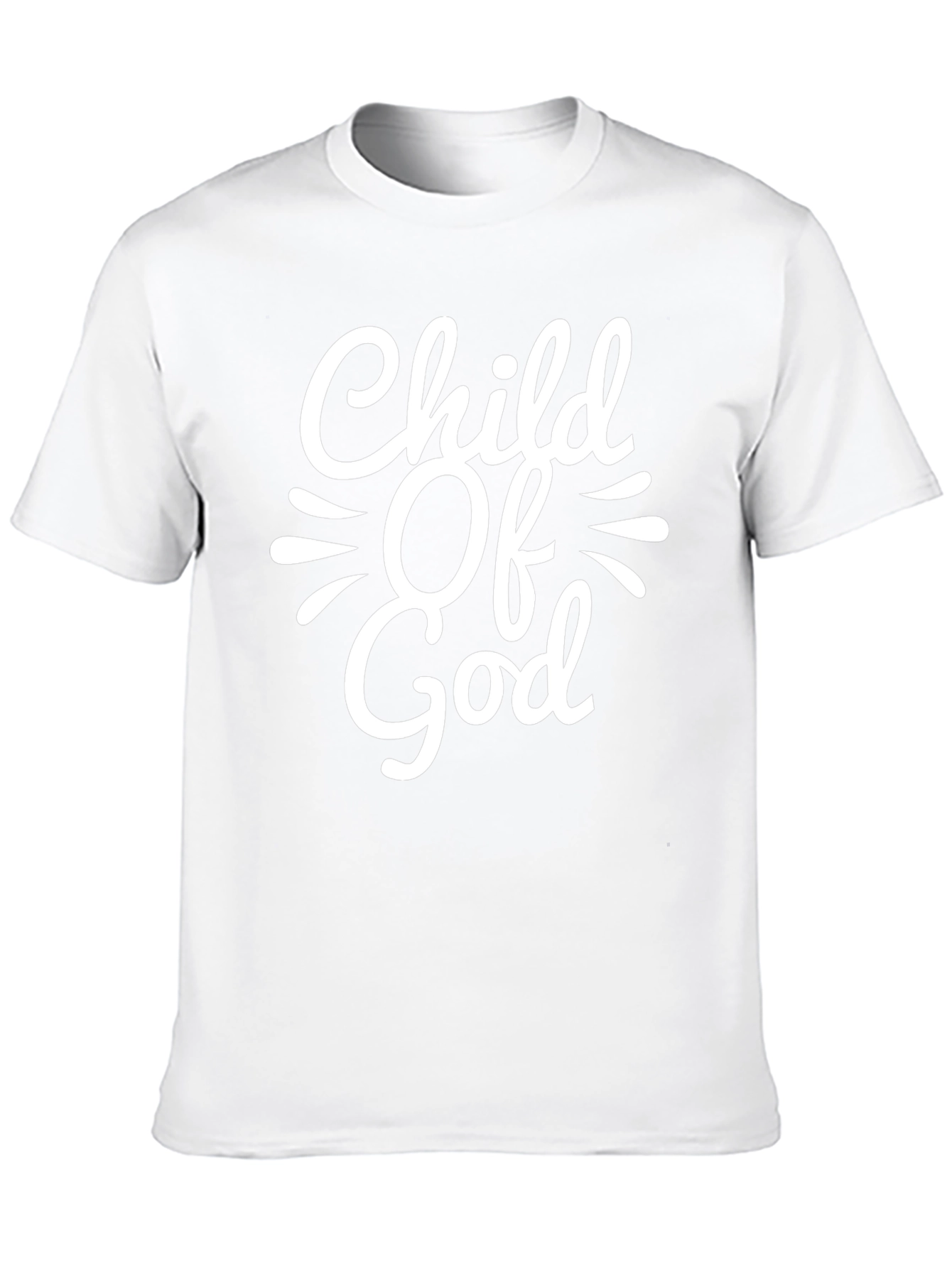 Child of God Christian Graphic T-Shirt - Black