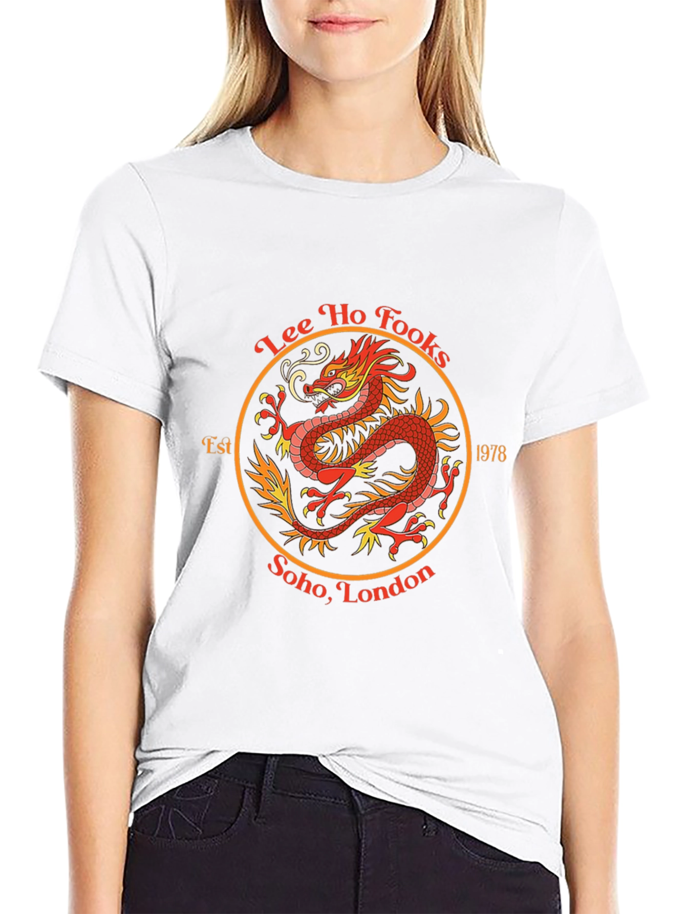 Lee Ho Fooks Dragon Tee - Soho London