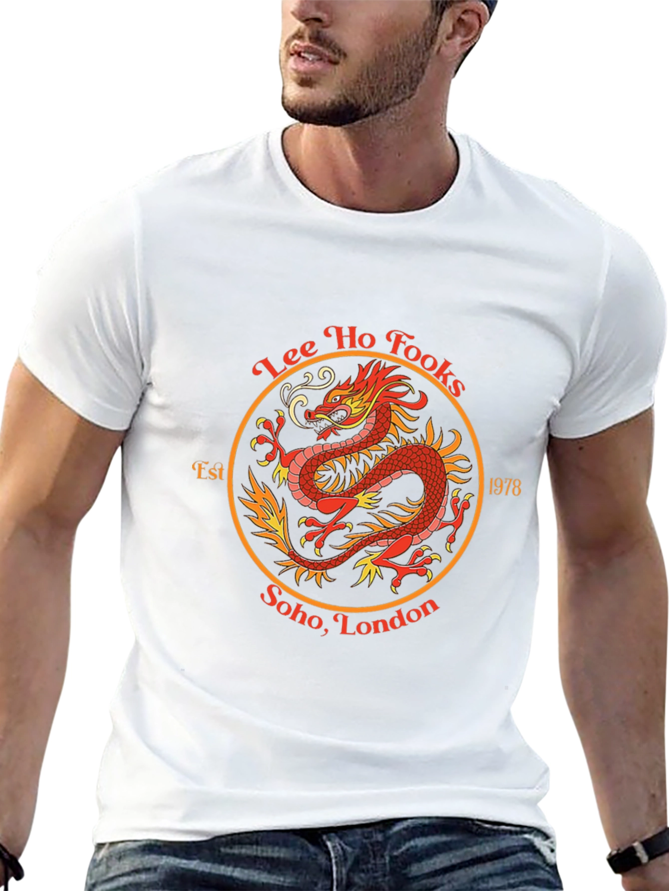 Lee Ho Fooks Dragon Tee - Soho London