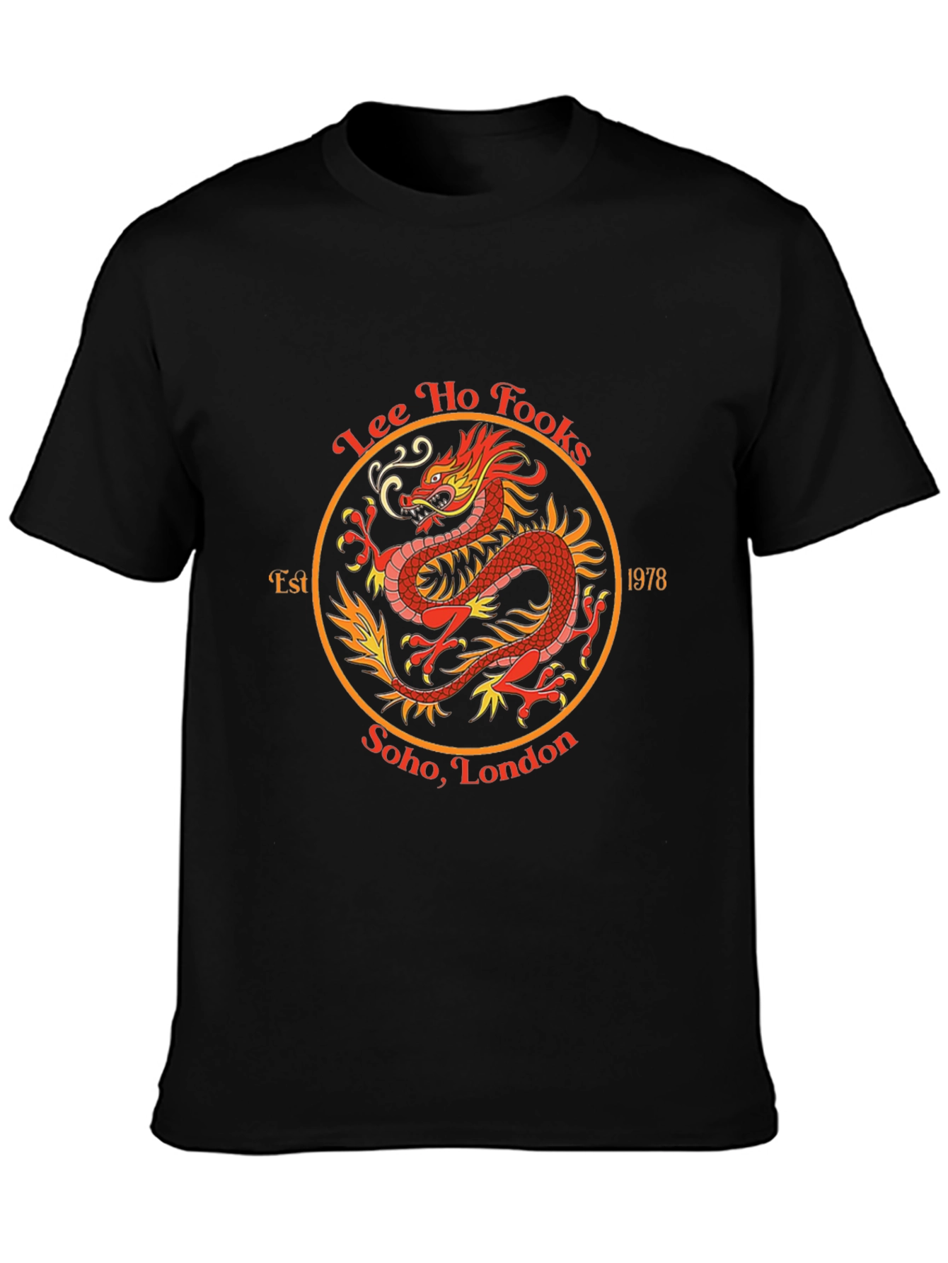Lee Ho Fooks Dragon Tee - Soho London