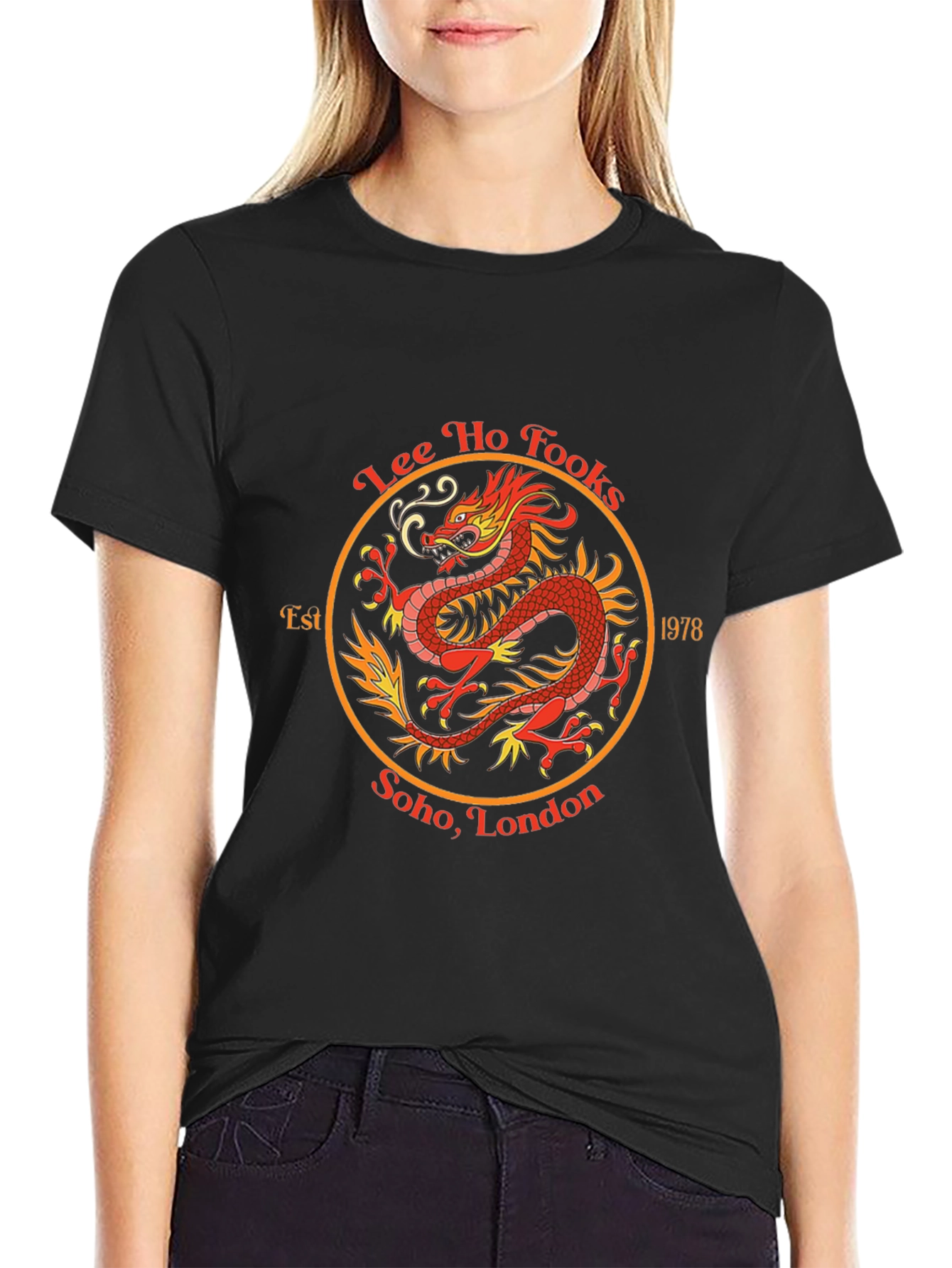Lee Ho Fooks Dragon Tee - Soho London