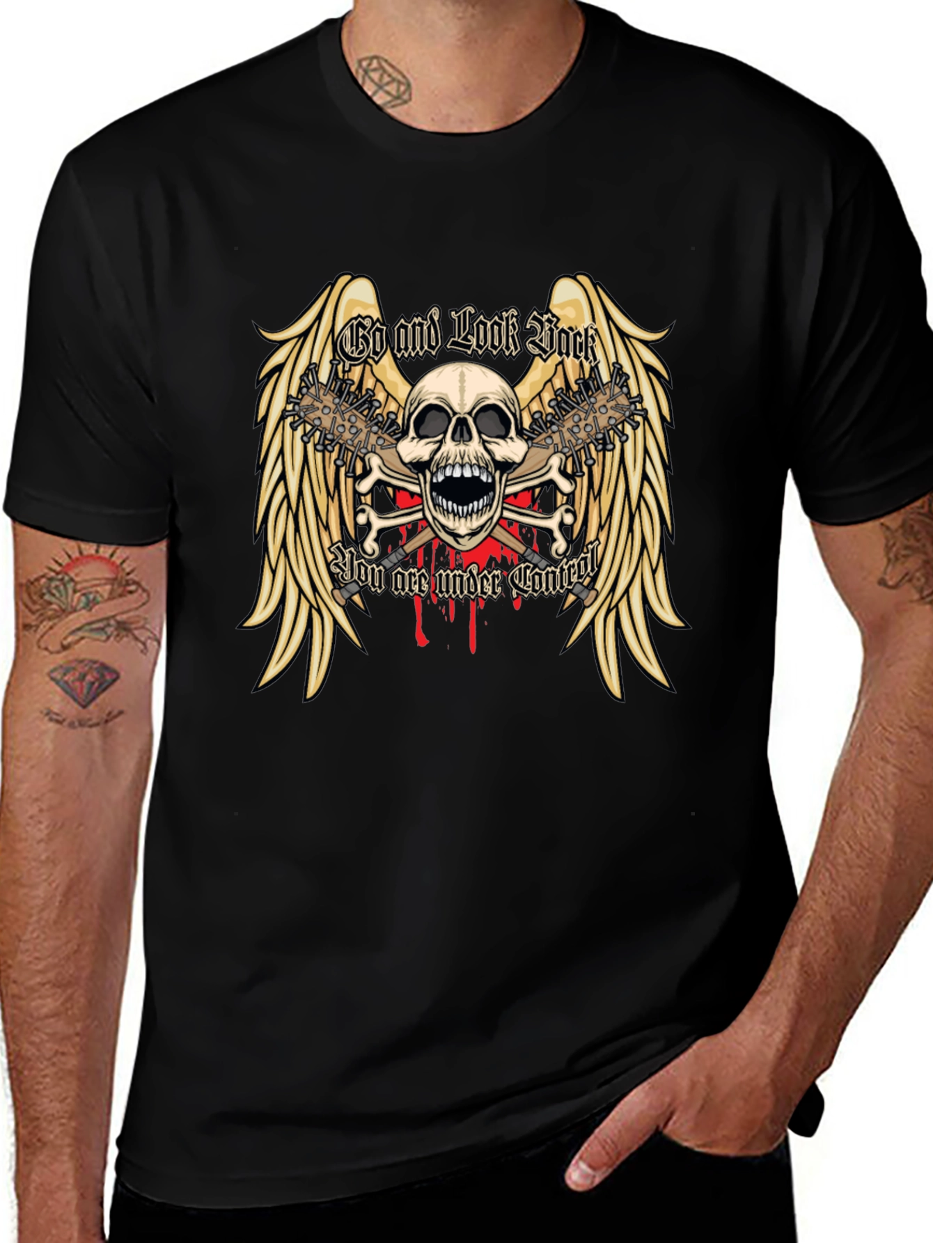 Skull & Wings Graphic Tee