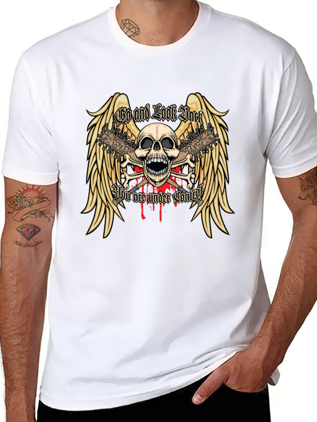 Skull & Wings Graphic Tee