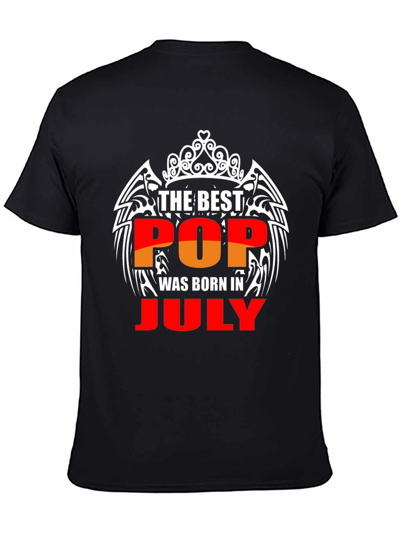 Best Pop Born in July Graphic Tee
