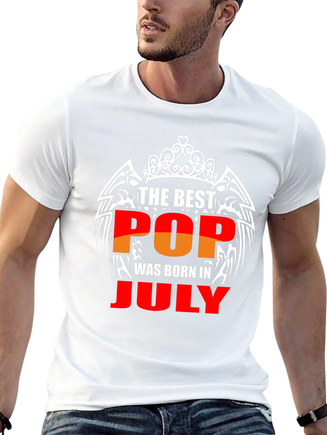 Best Pop Born in July Graphic Tee
