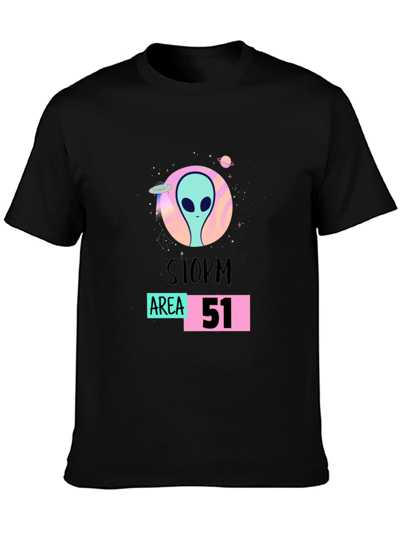 Storm Area 51 Alien Graphic T-Shirt