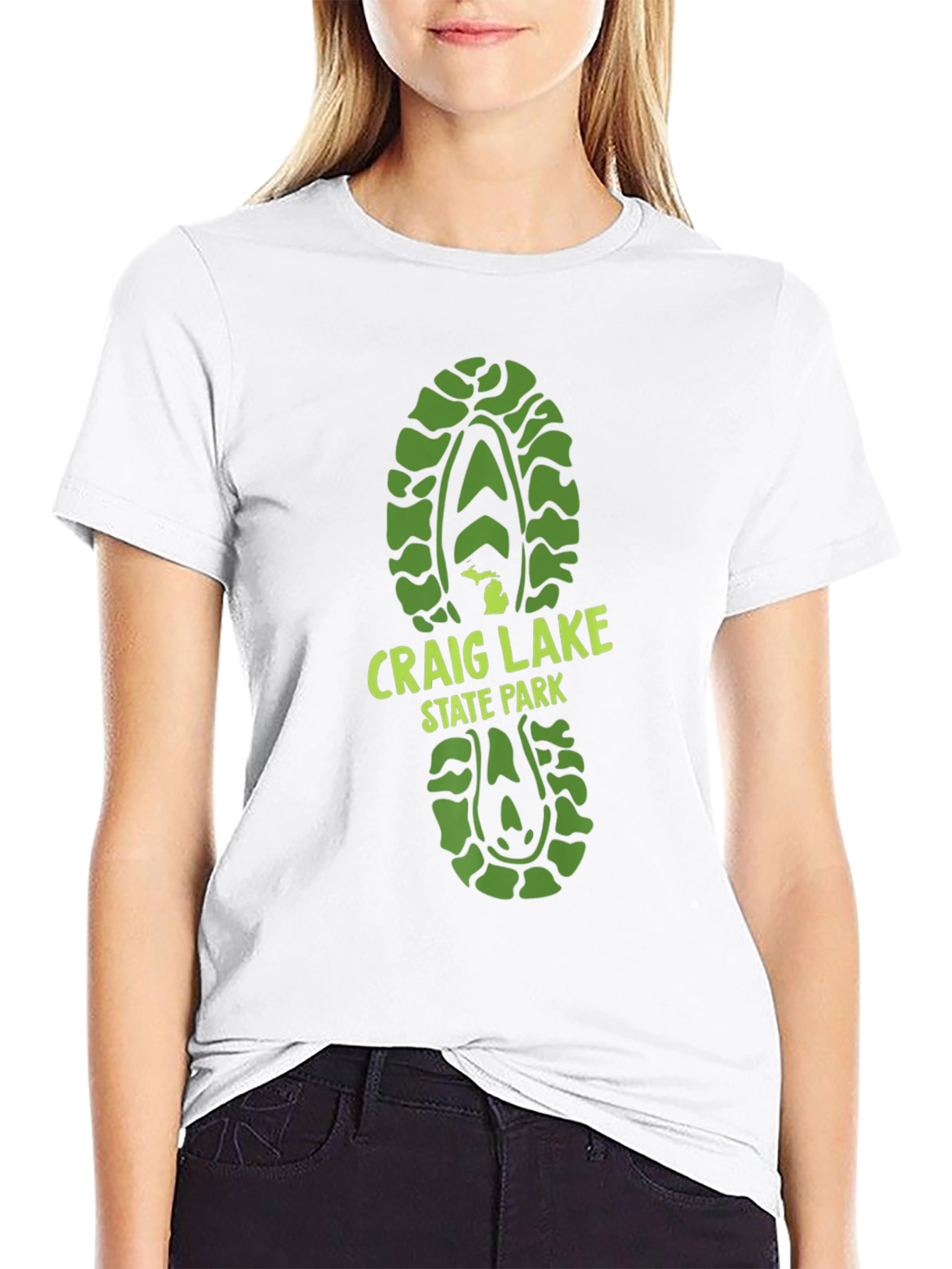 Craig Lake State Park Black T-Shirt