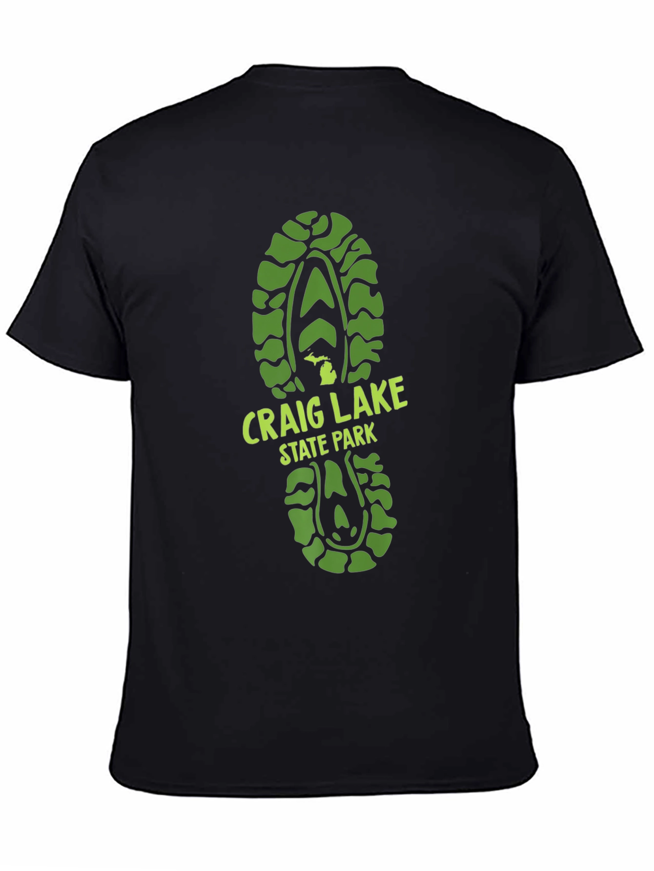 Craig Lake State Park Black T-Shirt