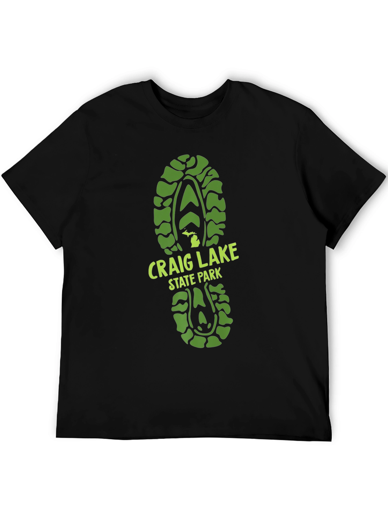 Craig Lake State Park Black T-Shirt