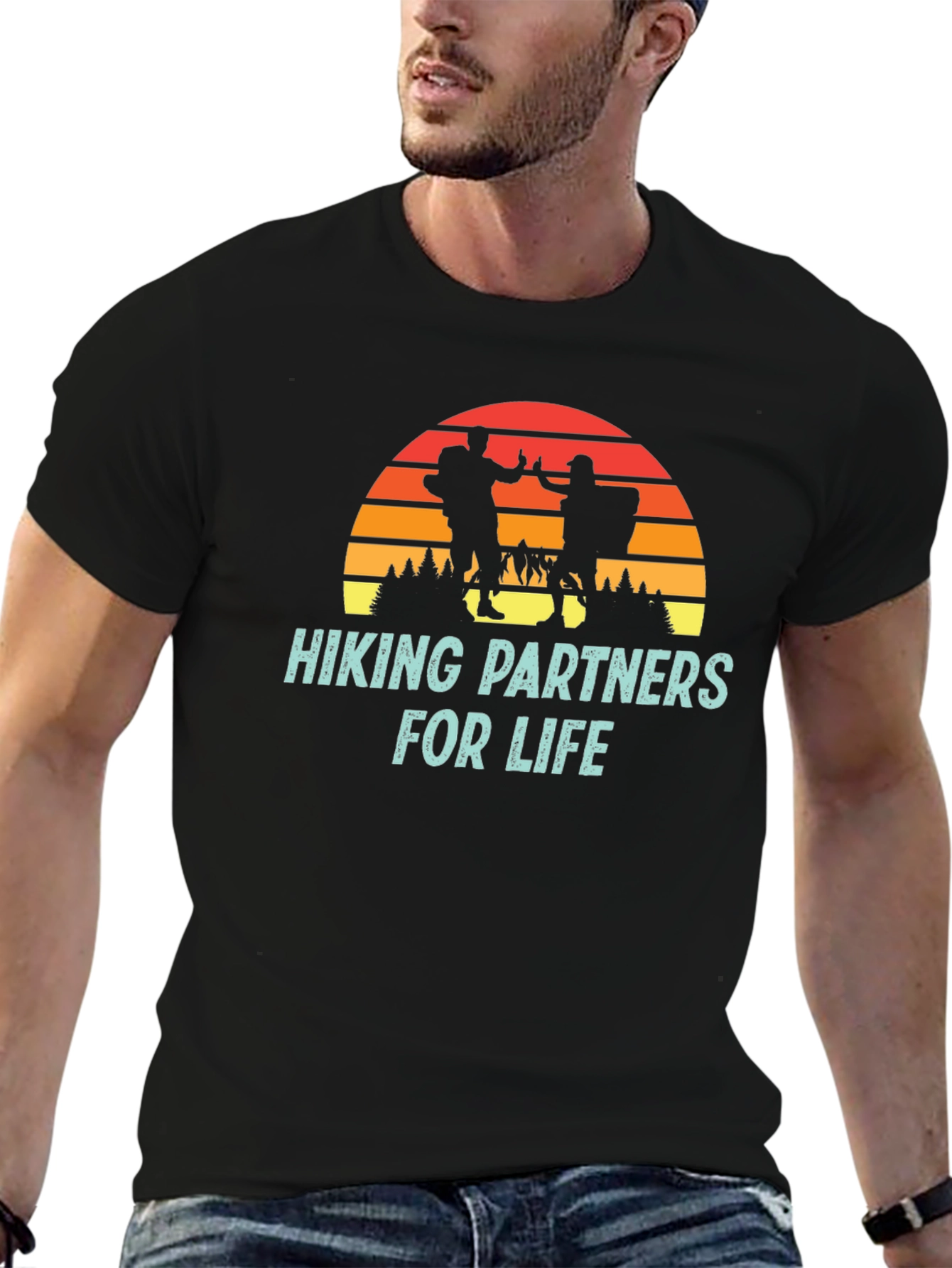 Hiking Partners For Life T-Shirt - Adventure Tee