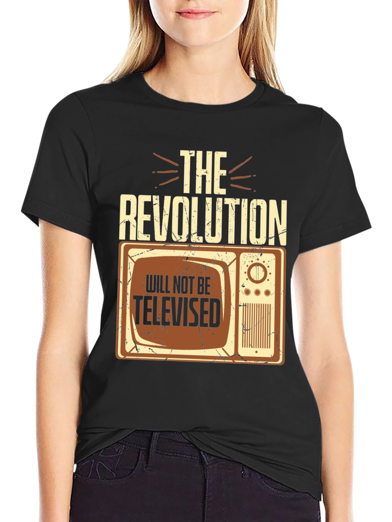 The Revolution Will Not Be Televised Graphic Tee