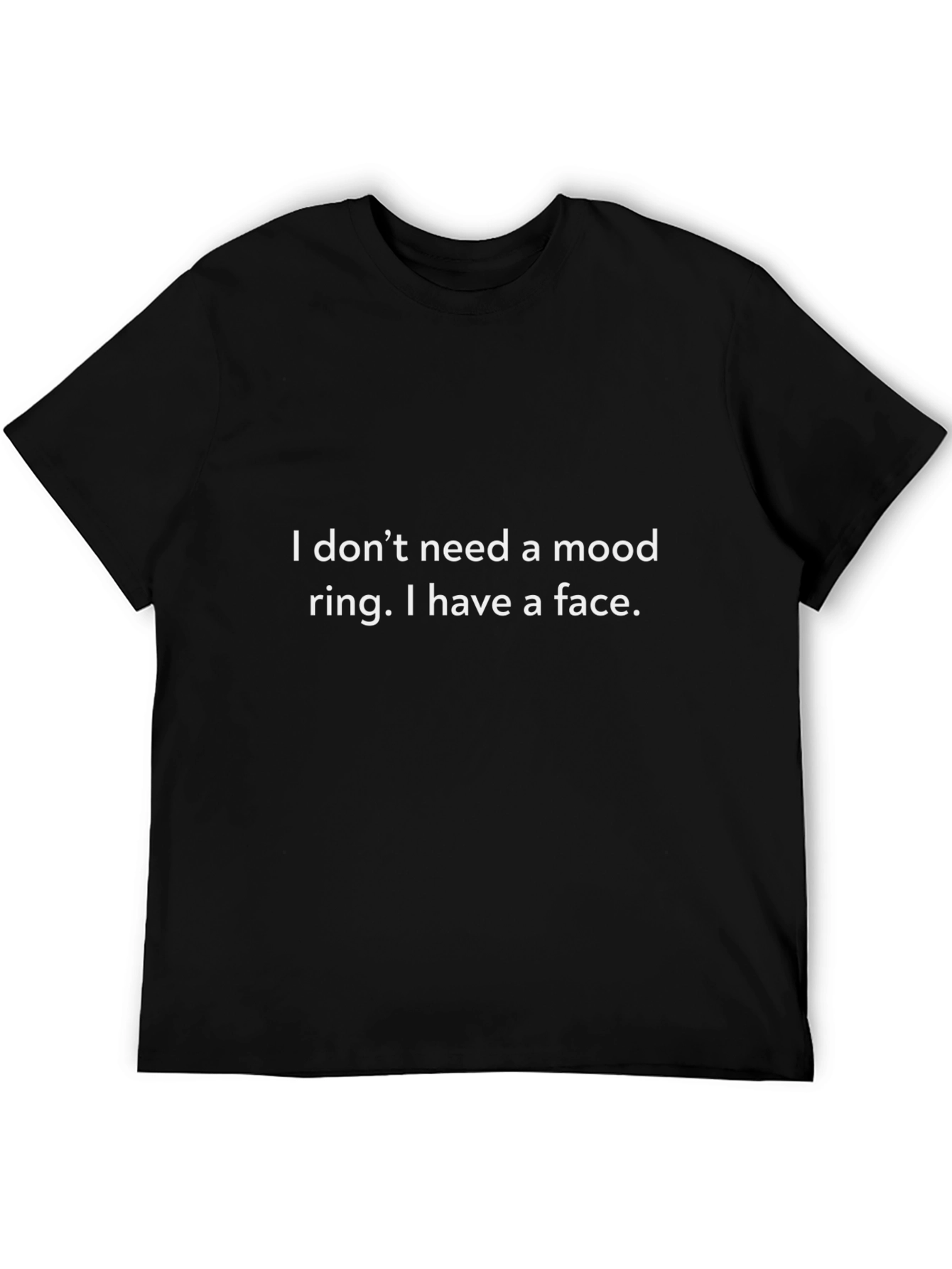 Mood Ring Face T-Shirt - Funny Sarcastic Tee