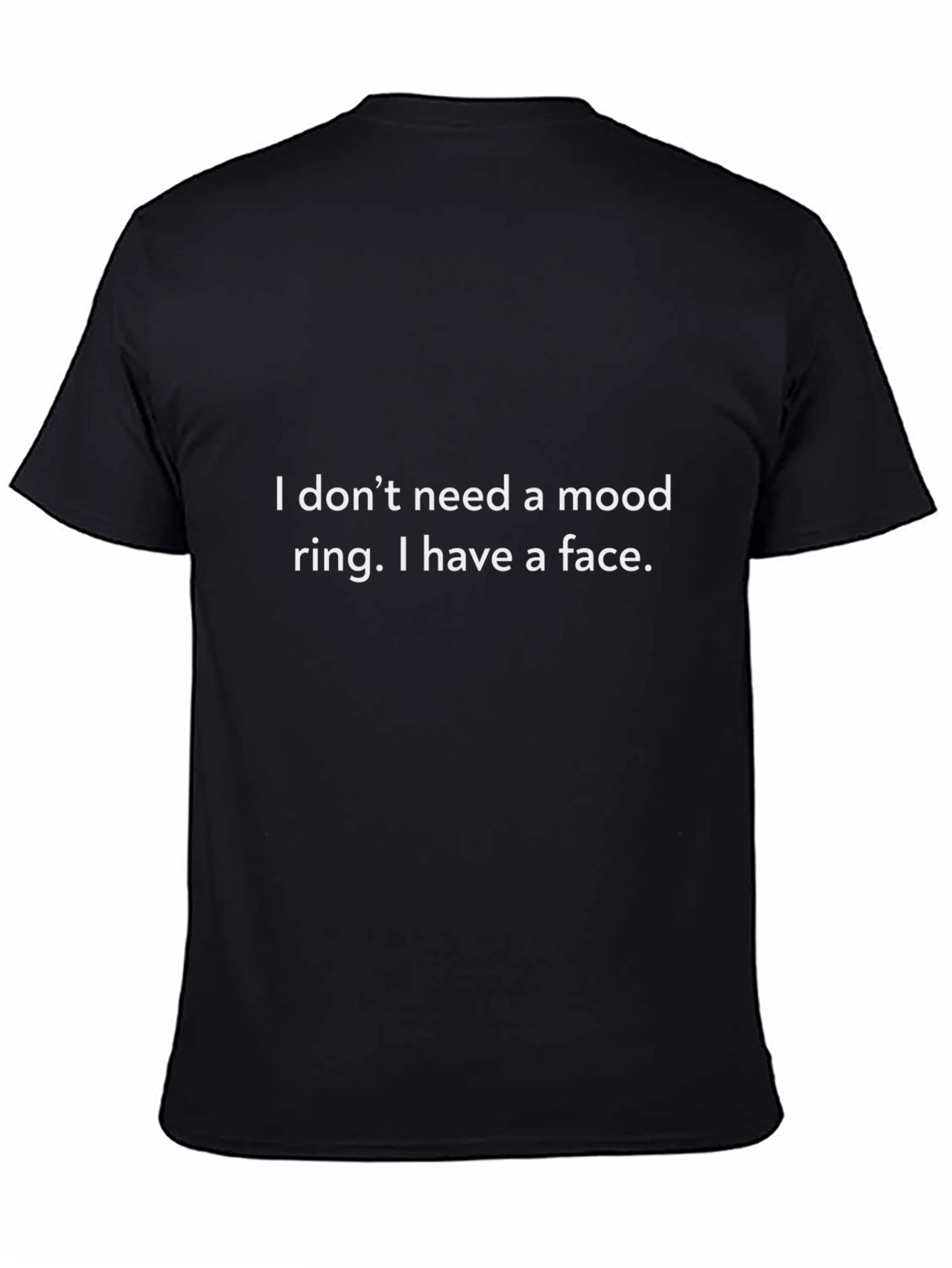 Mood Ring Face T-Shirt - Funny Sarcastic Tee